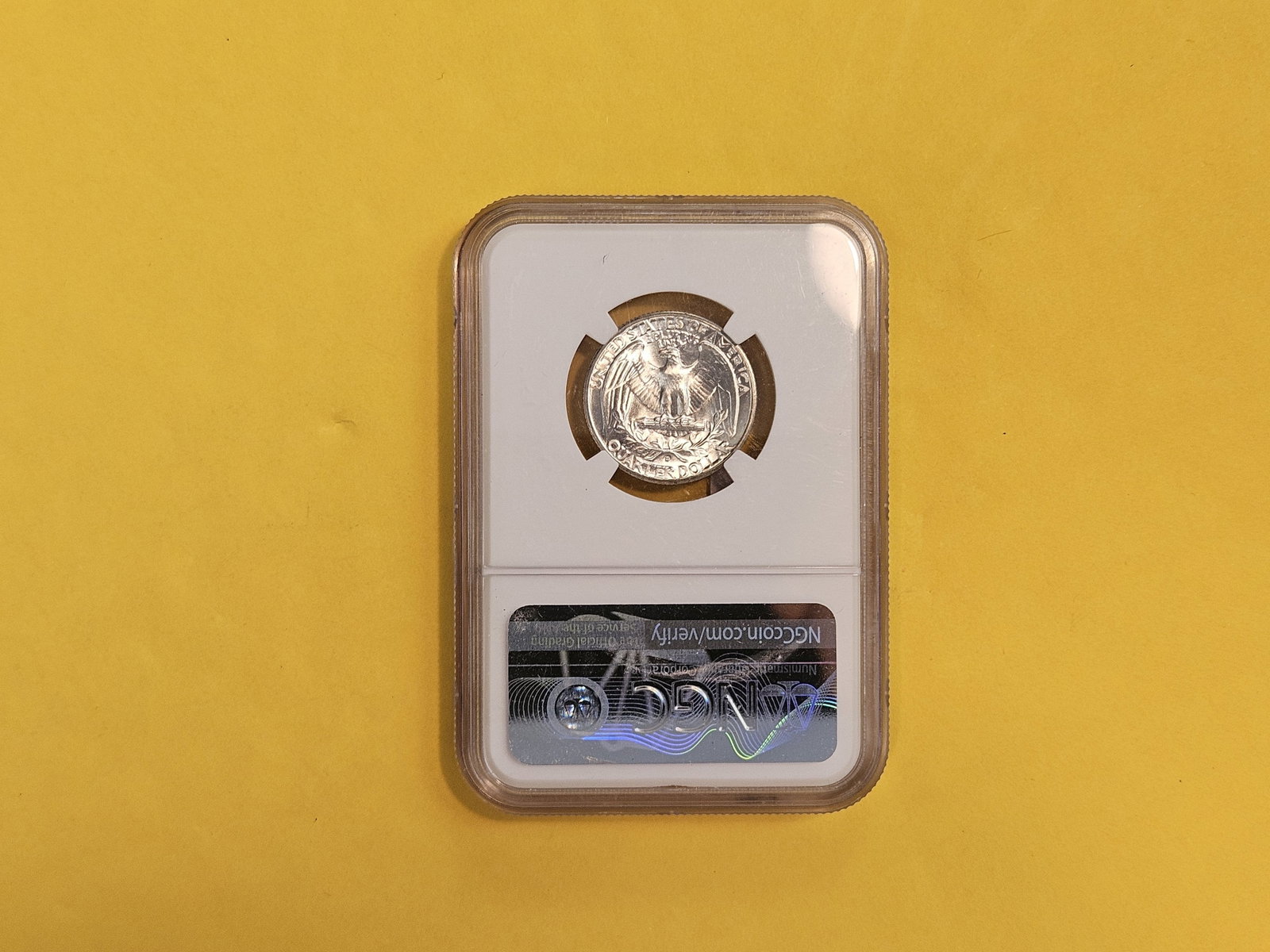 * Superb GEM! NGC 1943-D Washington Quarter in Mint State 67 - 3