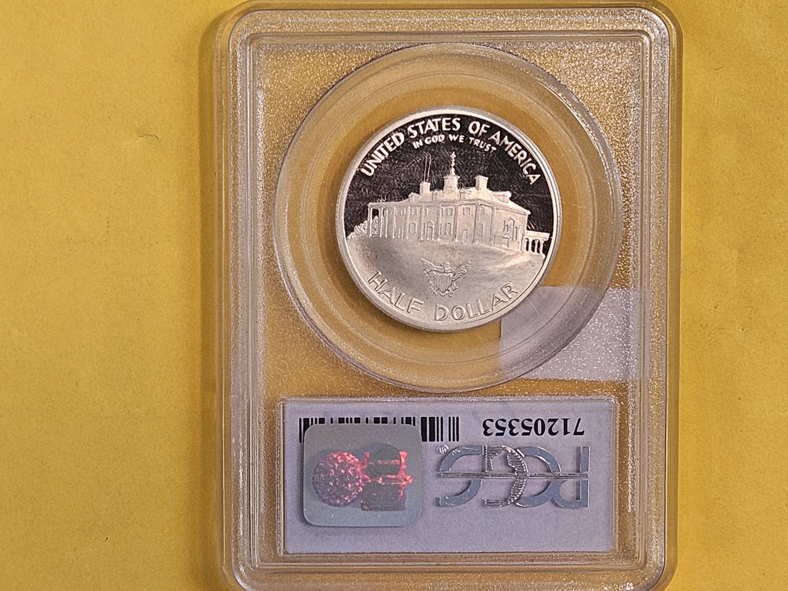 PCGS 1982-S Silver Commemorative Half Dollar in Proof 69 Deep Cameo - 3