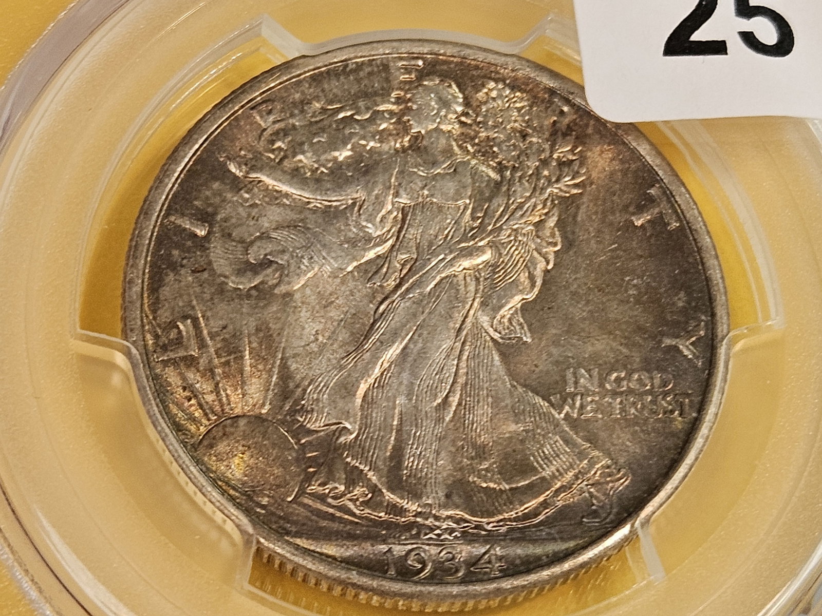PCGS 1934 Walking Liberty Half Dollar in Mint State 64 - 3