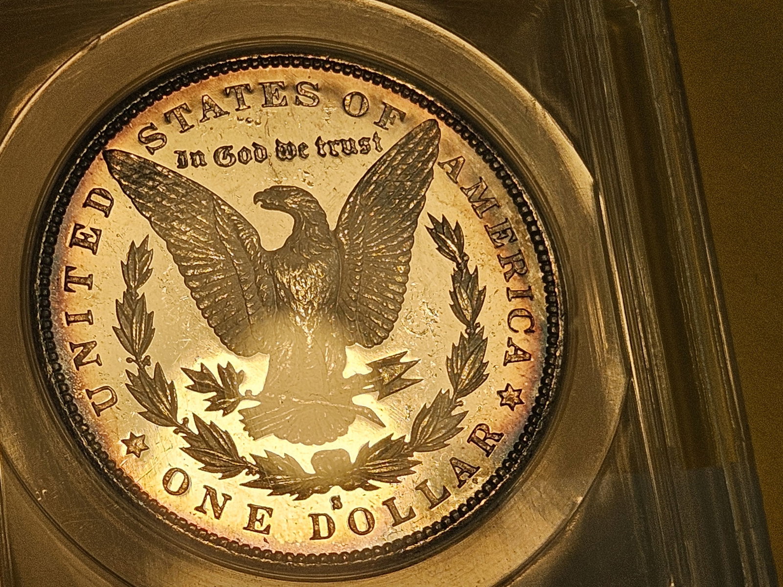 ANACS 1880-S Morgan Dollar in Mint State 63 - 7