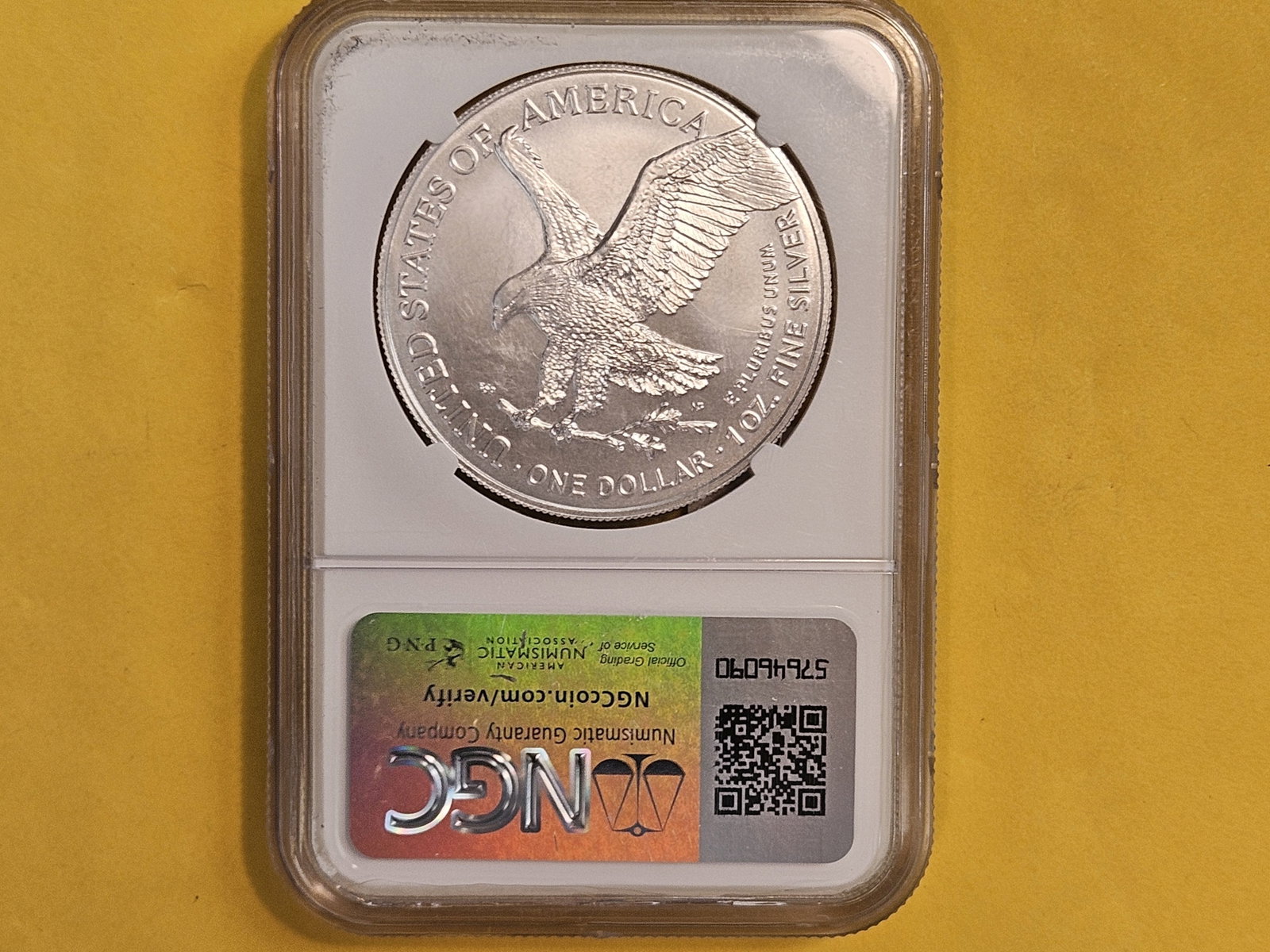 PERFECT! NGC 2024 American Silver Eagle in Mint State 70 - 2