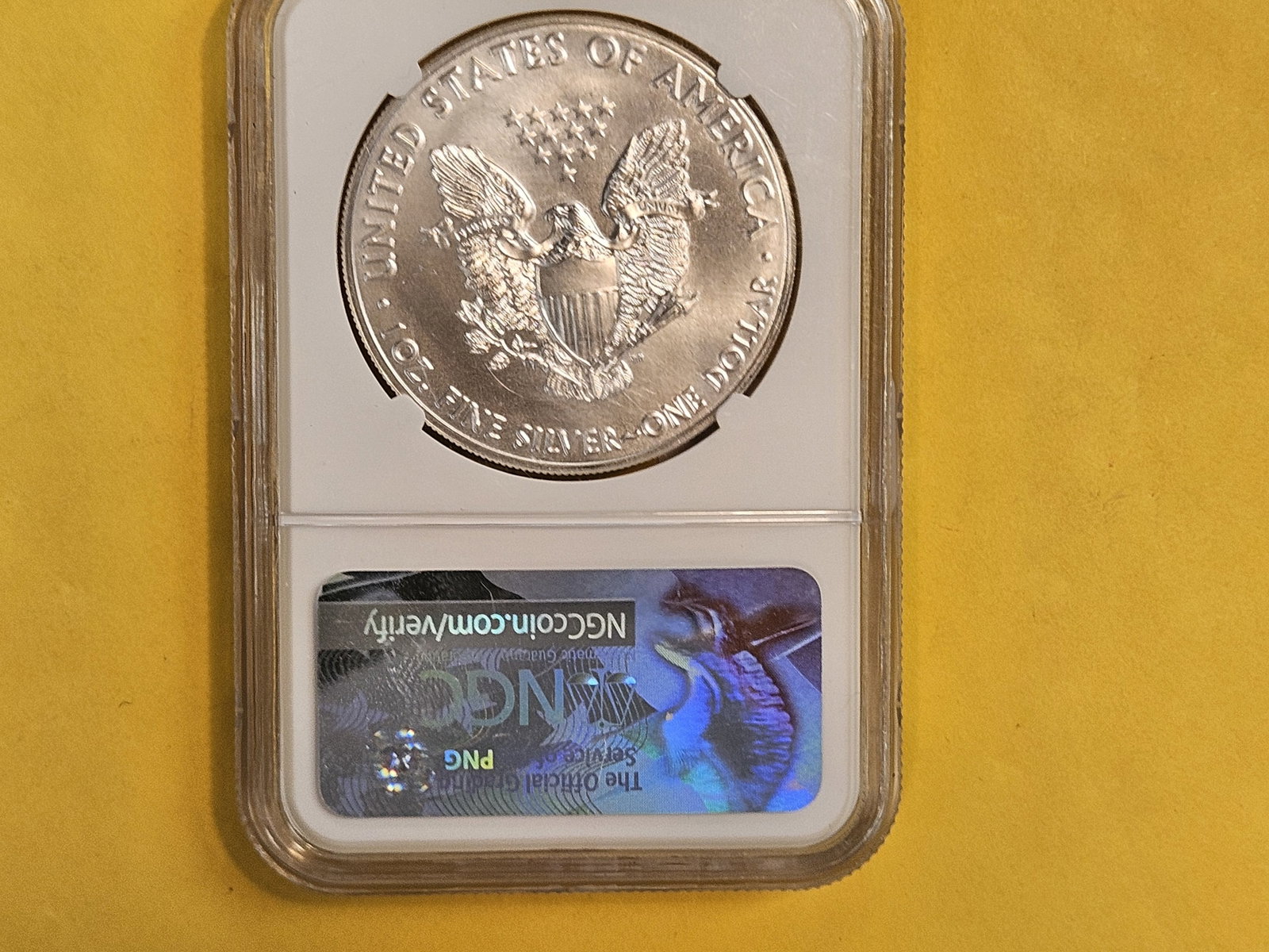 PERFECT! NGC 2017 American Silver Eagle in Mint State 70 - 2