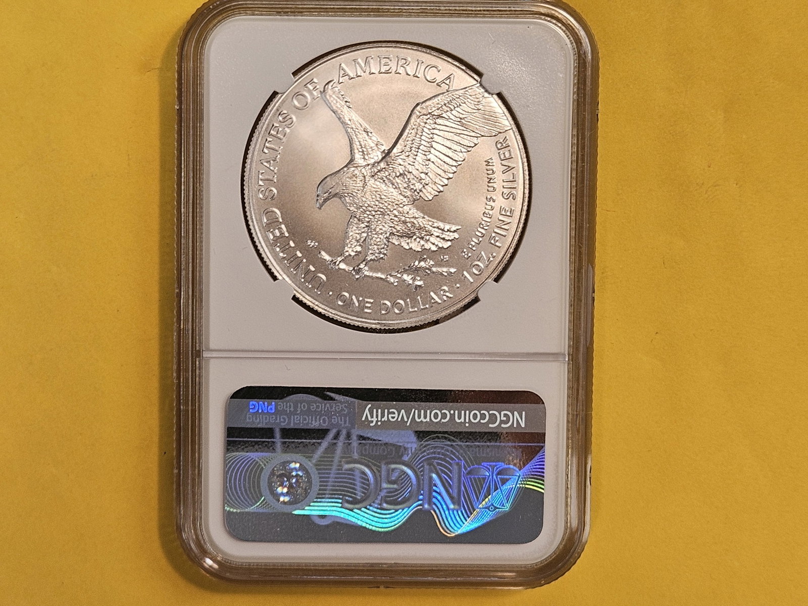 NGC 2026 American Silver Eagle in Mint State 69 - 2