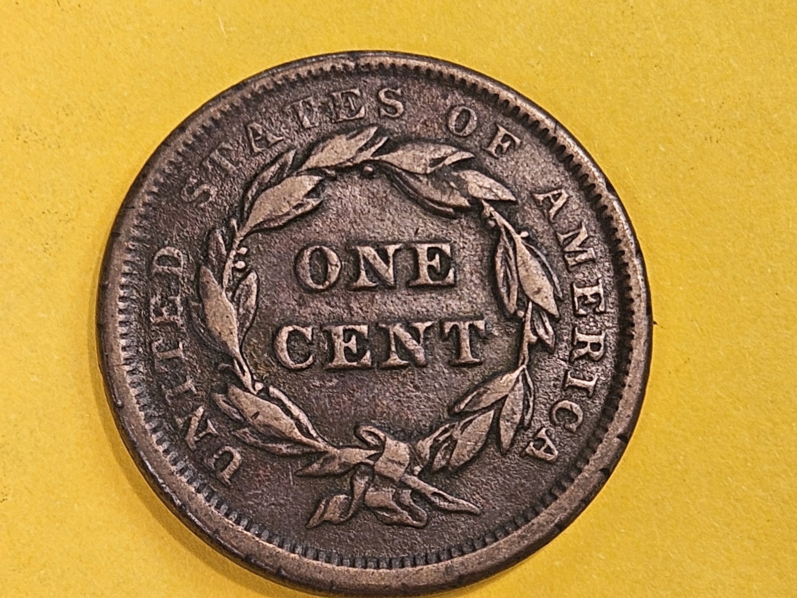 1840 Braided Hair Large Cent in Extra Fine - 3