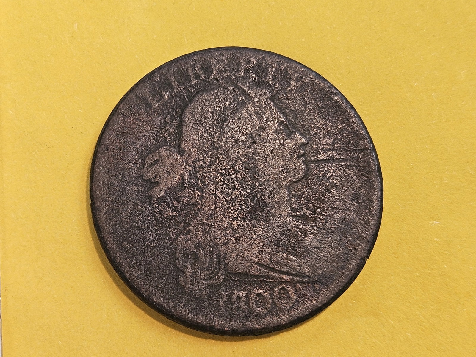 1800 Draped Bust Large Cent in Very Good - details (1 of 5)