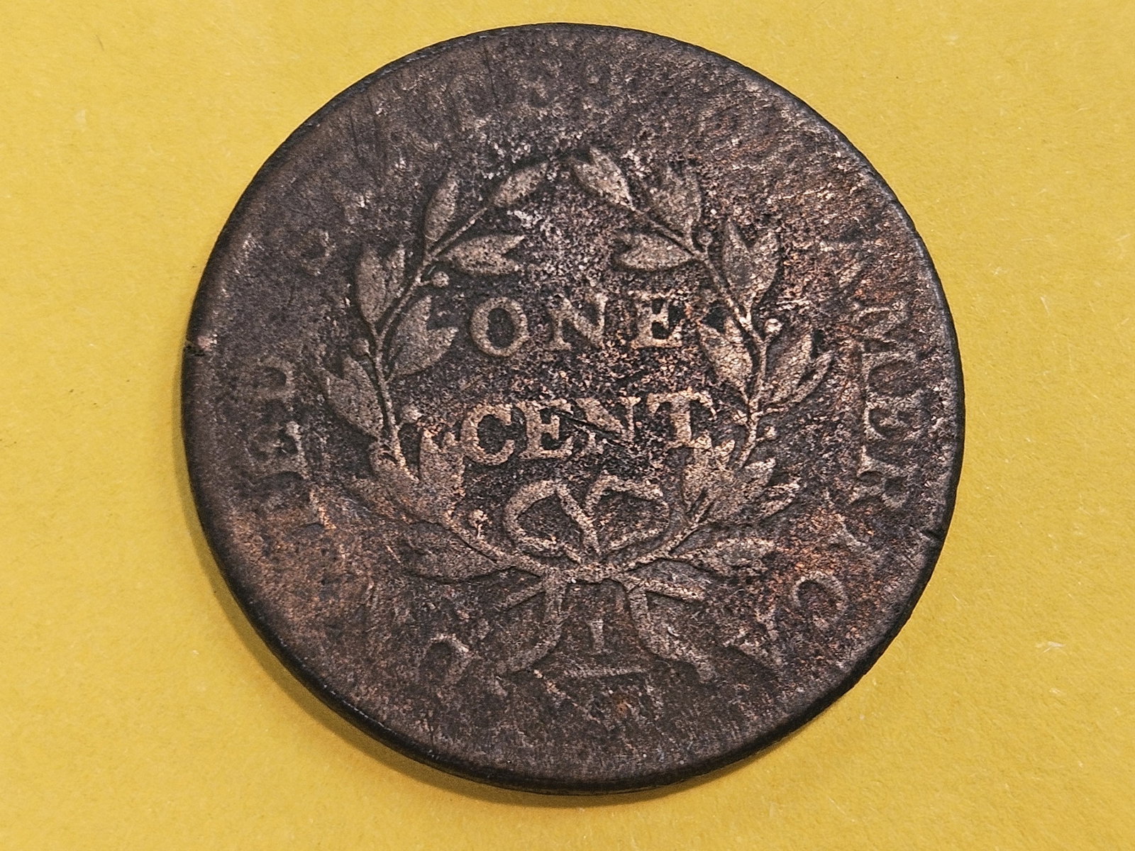 1800 Draped Bust Large Cent in Very Good - details - 4
