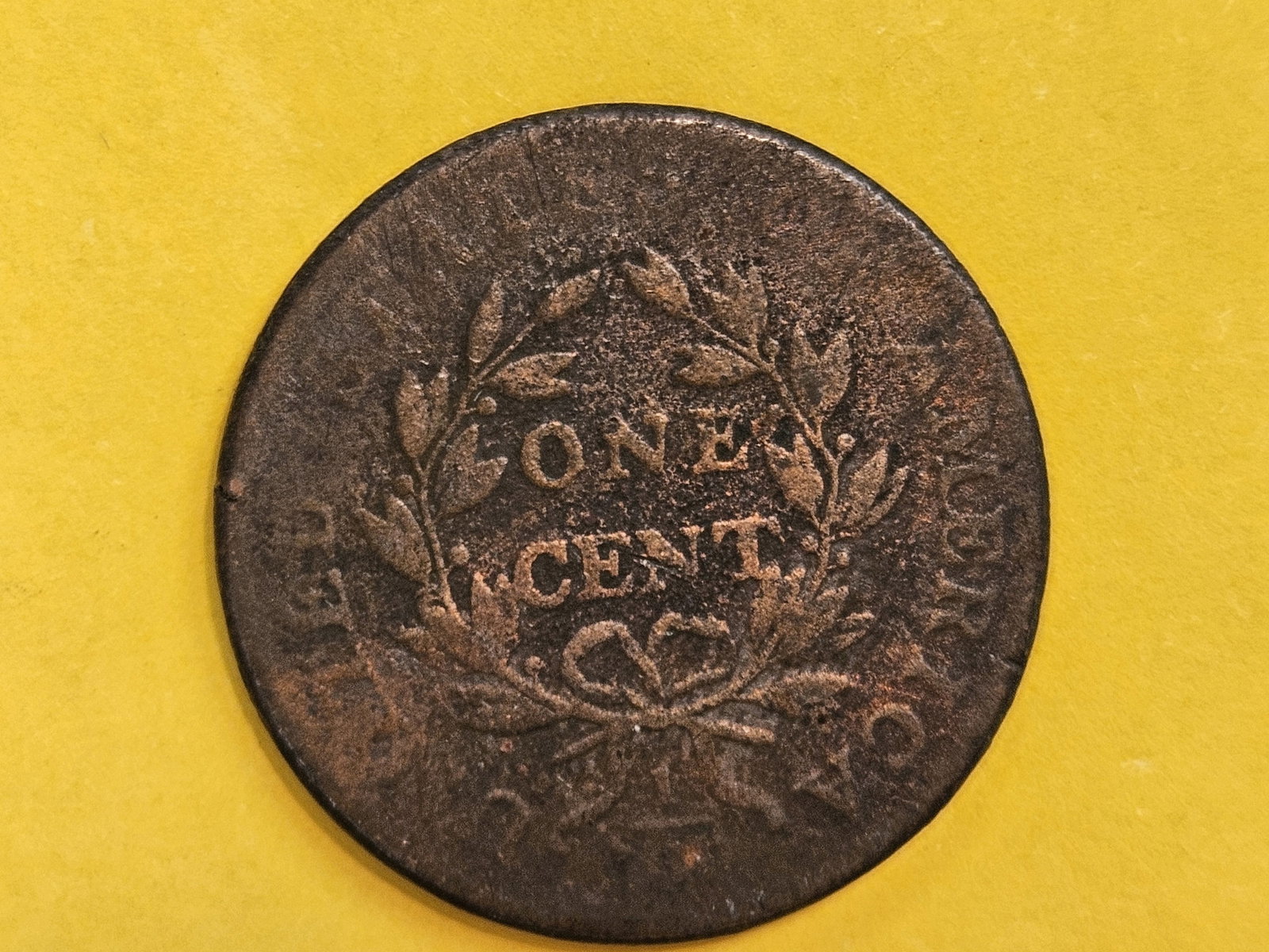 1800 Draped Bust Large Cent in Very Good - details - 5
