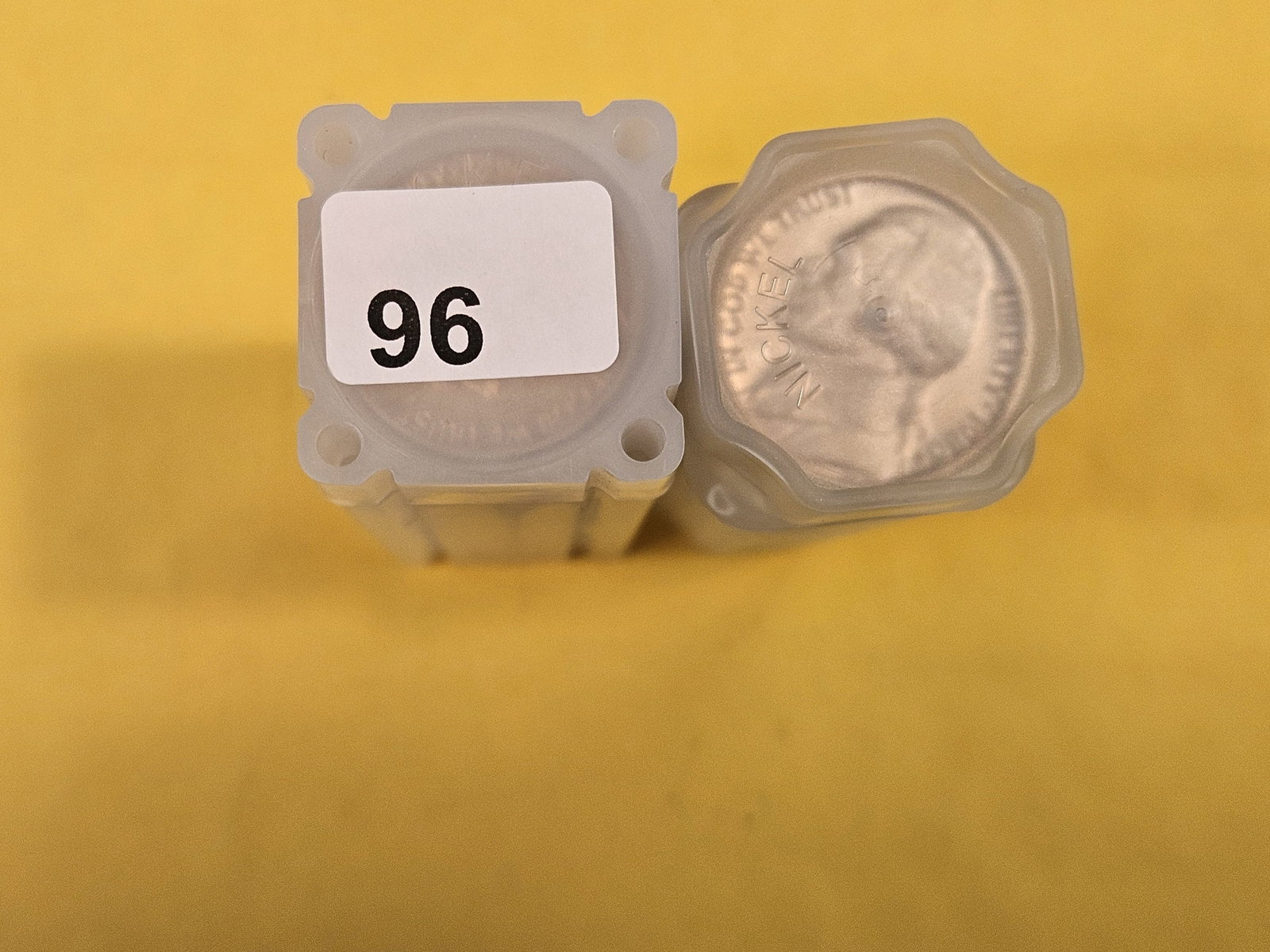 Two Full Rolls of Proof Jefferson Nickels (1 of 2)