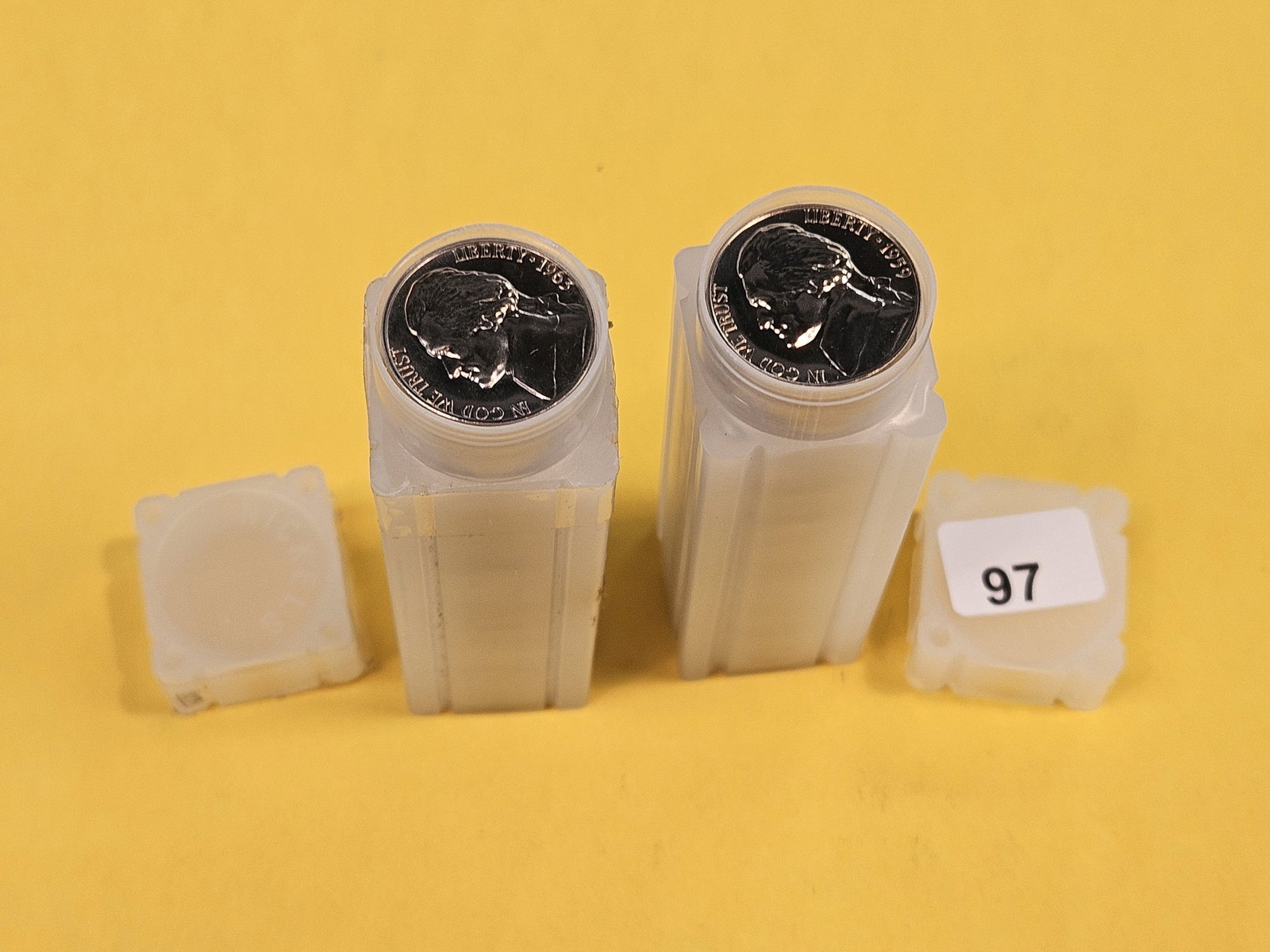Two Full Rolls of Proof Jefferson Nickels - 2