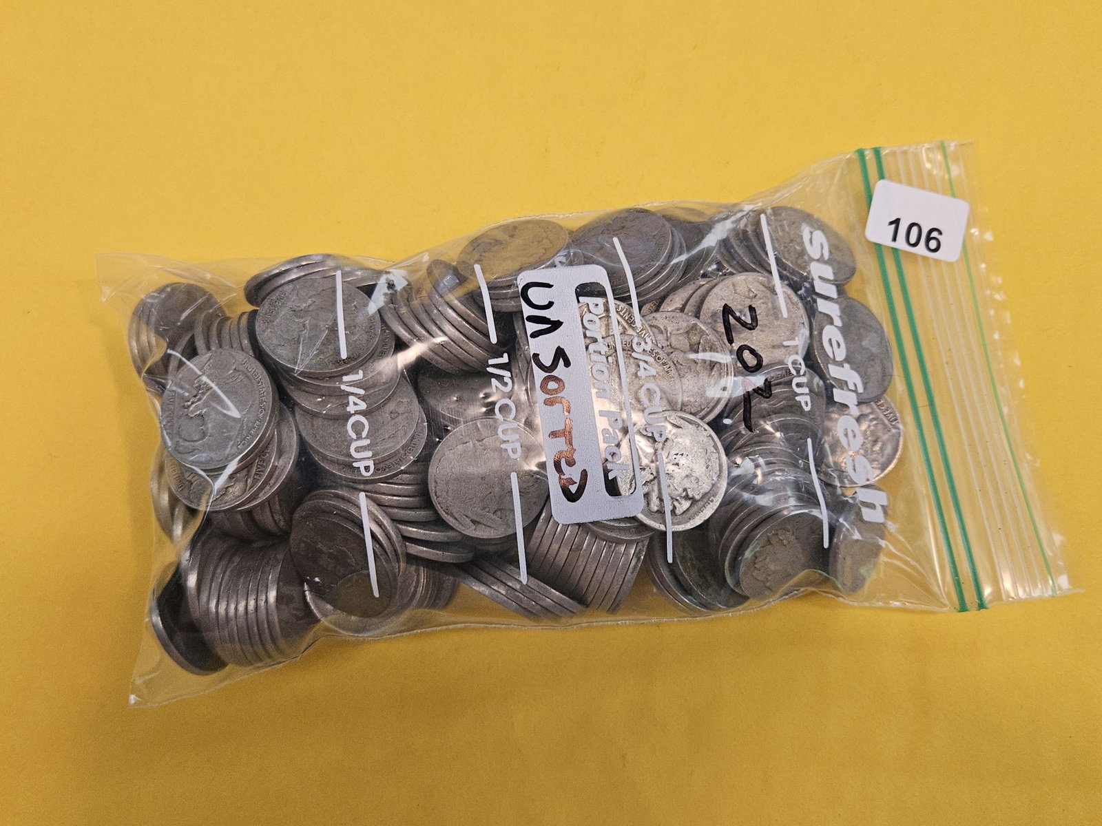 TWO HUNDRED and Two Buffalo Nickels (1 of 1)