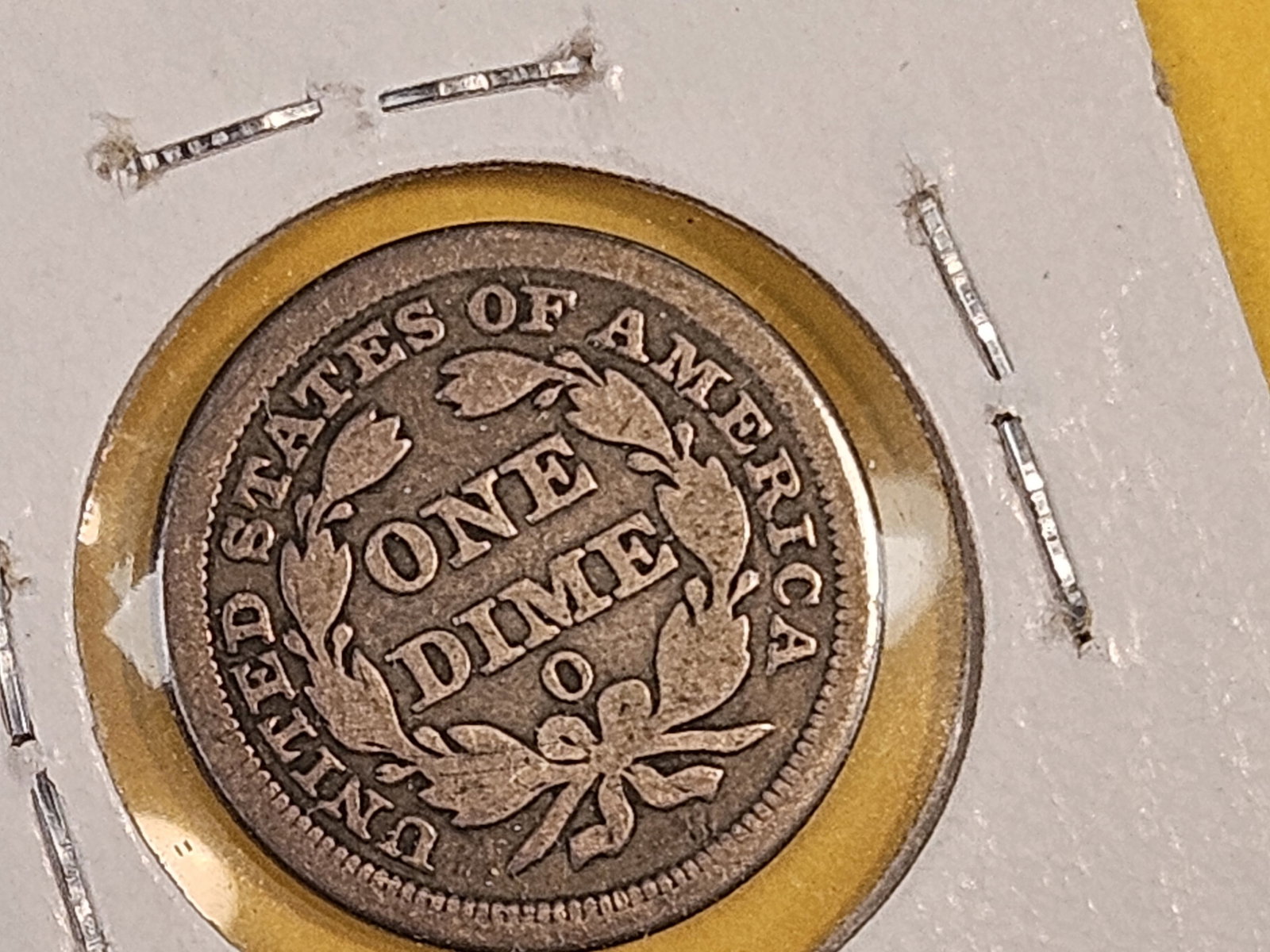Seated silver Half-Dime and two Seated Silver Dimes - 7