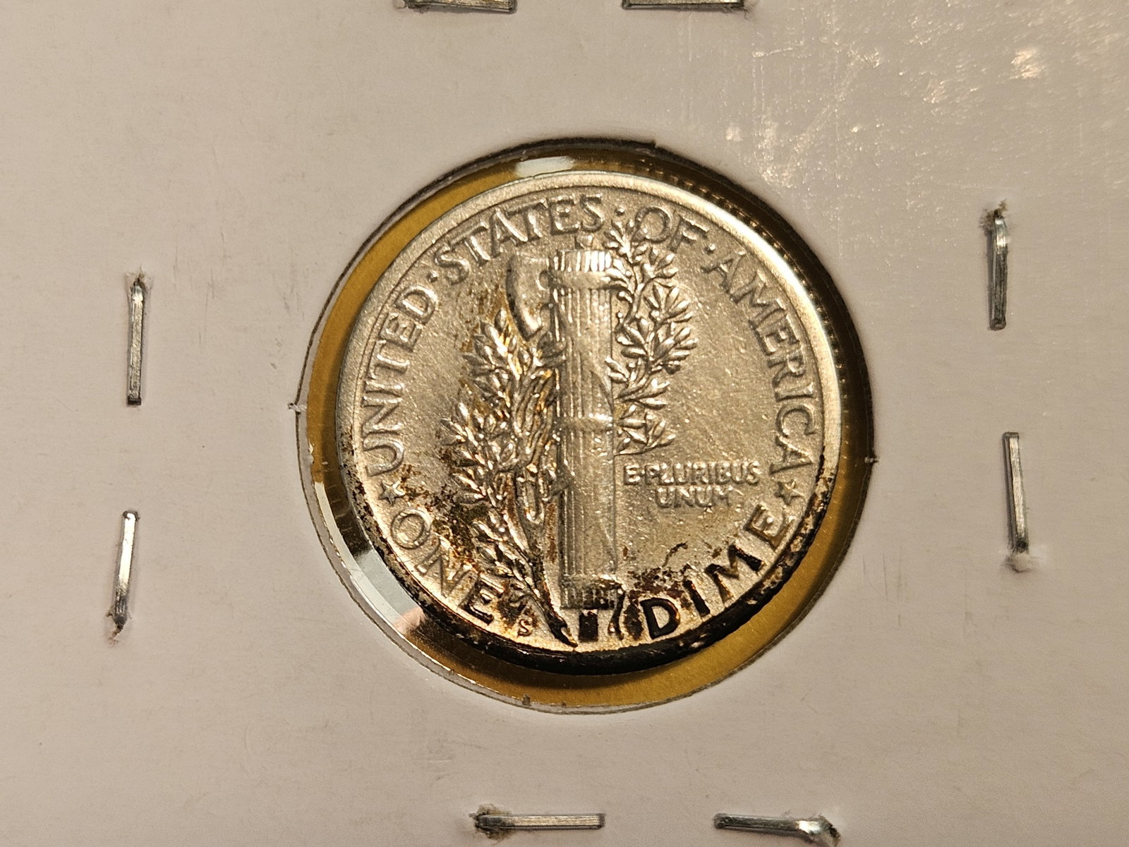 Semi-Key 1926-S Mercury Dime - 3