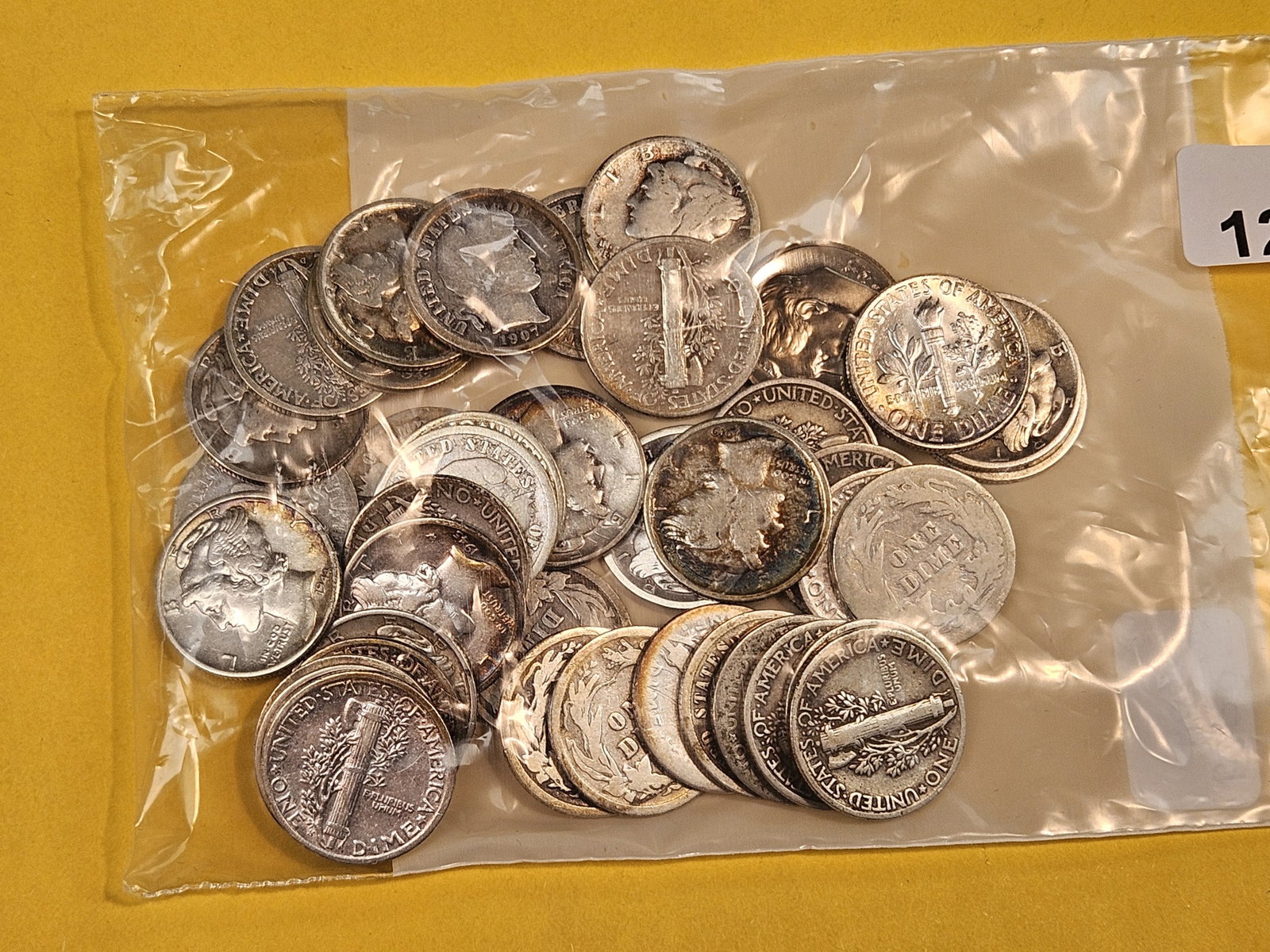 Forty mixed Silver Dimes - 2