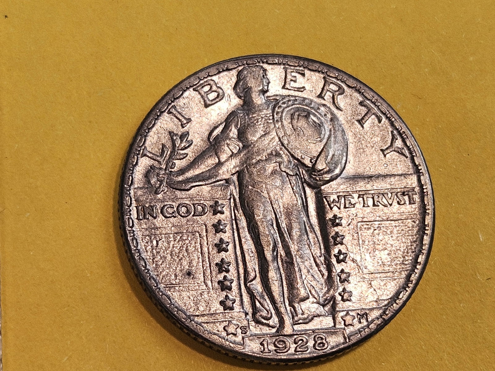 Bright About Uncirculated - 58 Standing Liberty Quarter - 4