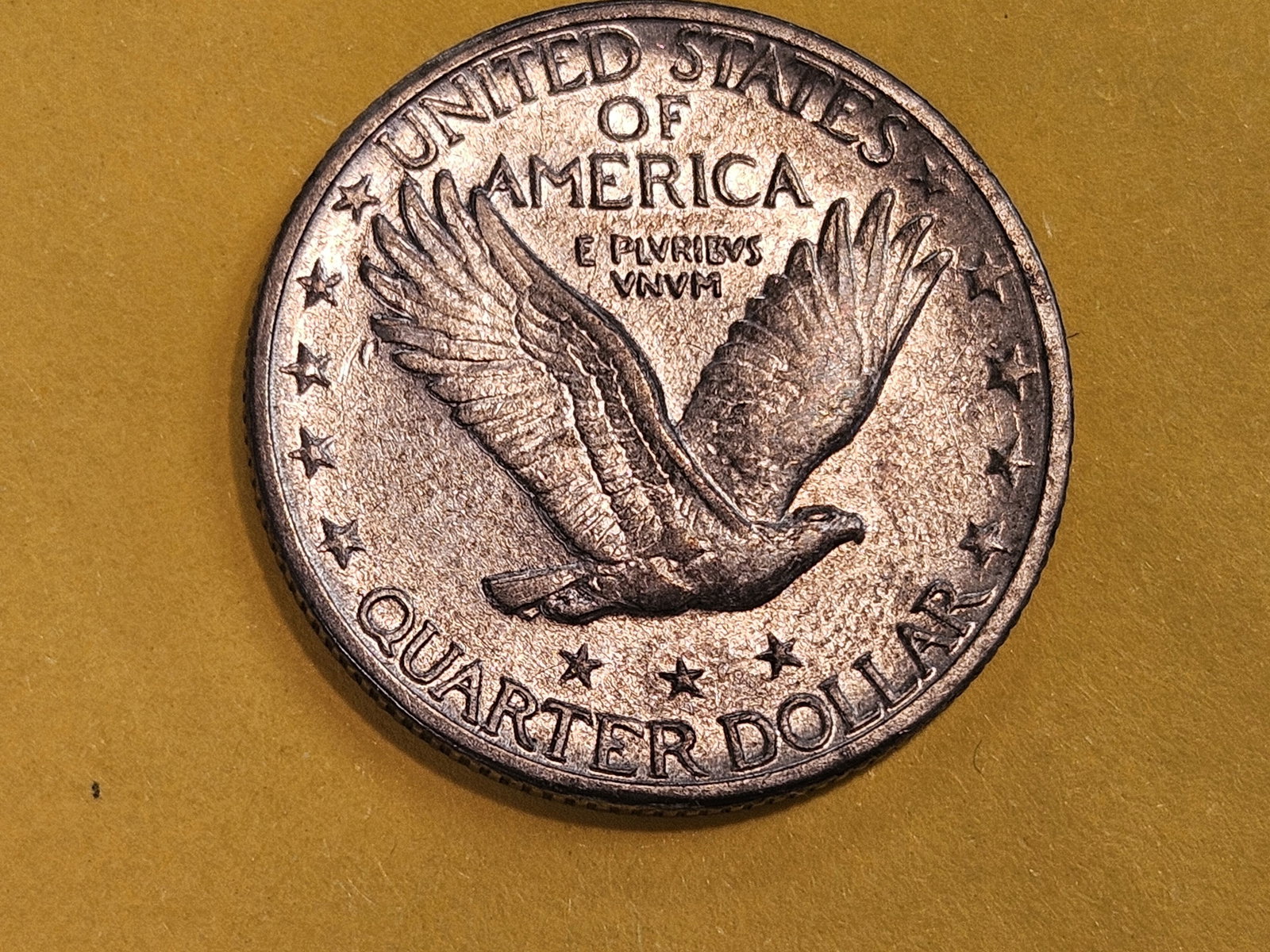 Bright About Uncirculated - 58 Standing Liberty Quarter - 8