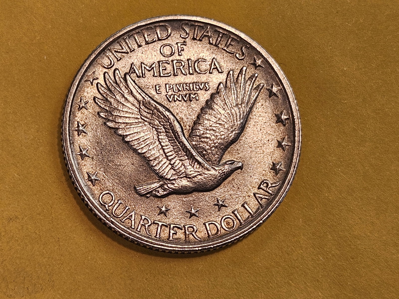 Brilliant About Uncirculated plus 1923 Standing Liberty Quarter - 7