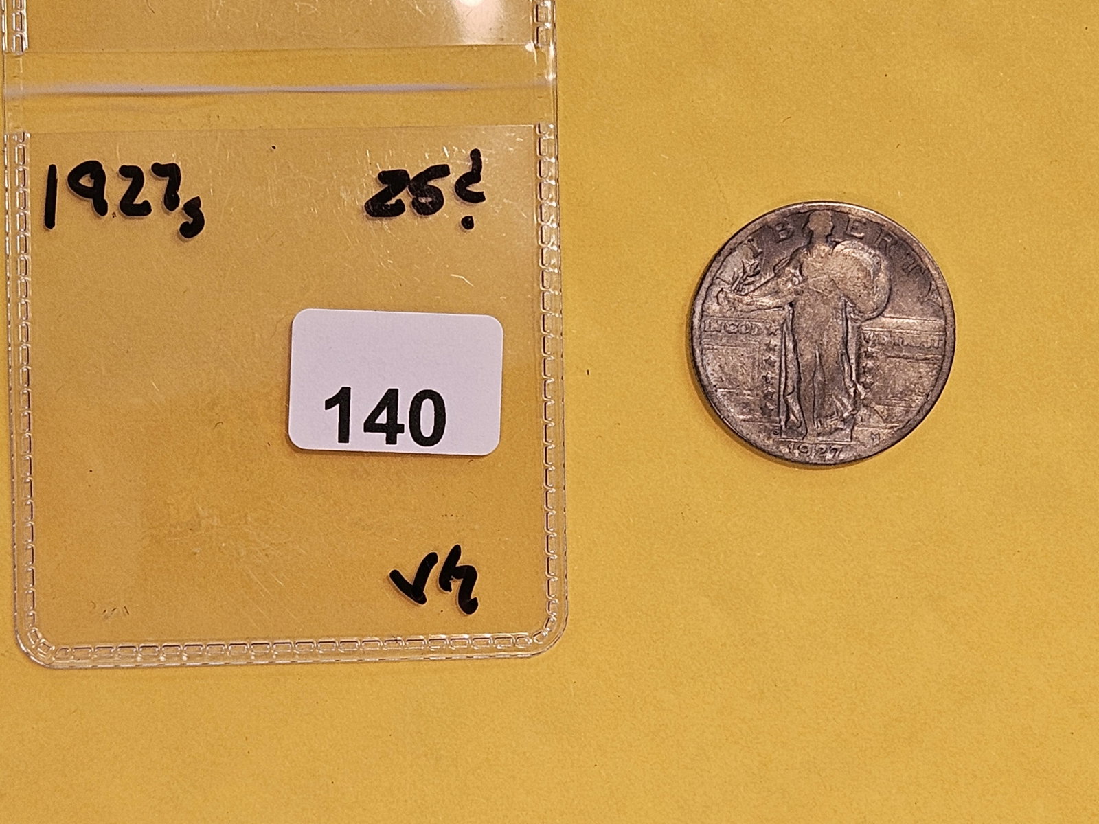 Semi-key 1927-S Standing Liberty Quarter - 2