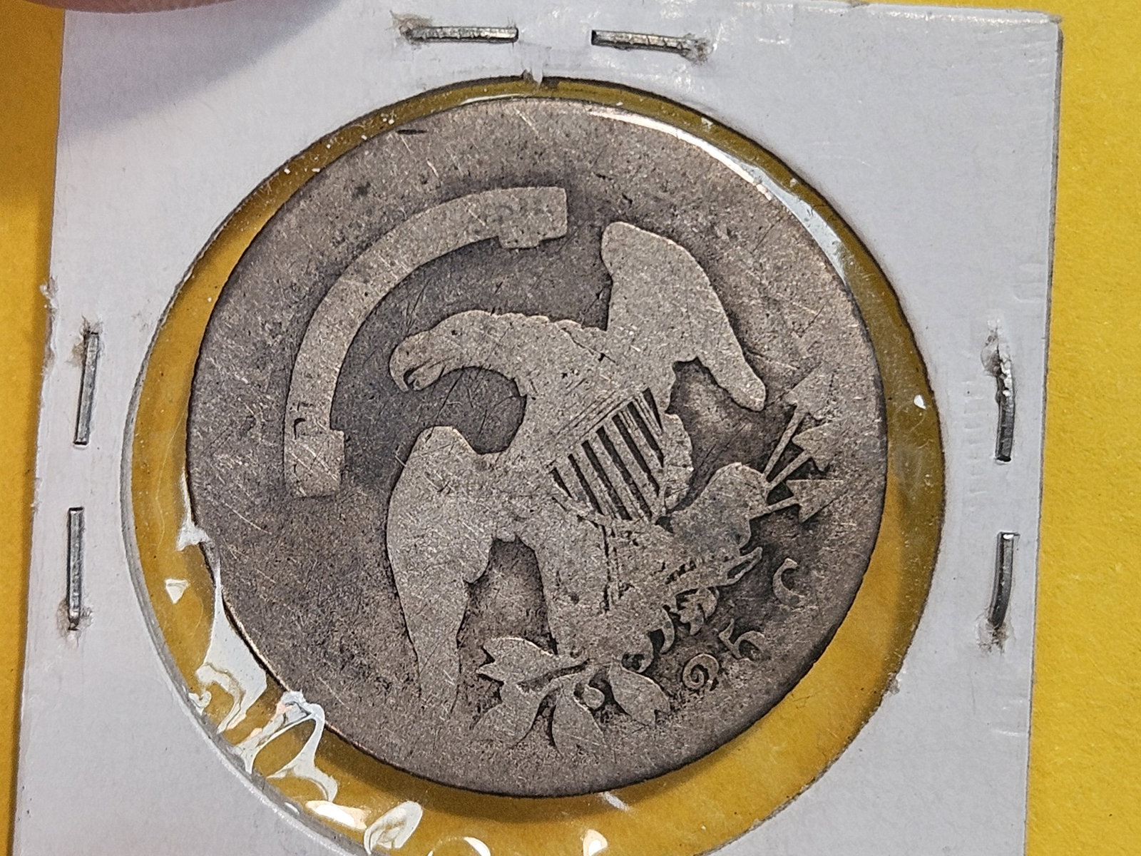 * 1821 Capped Bust Silver Quarter - 3