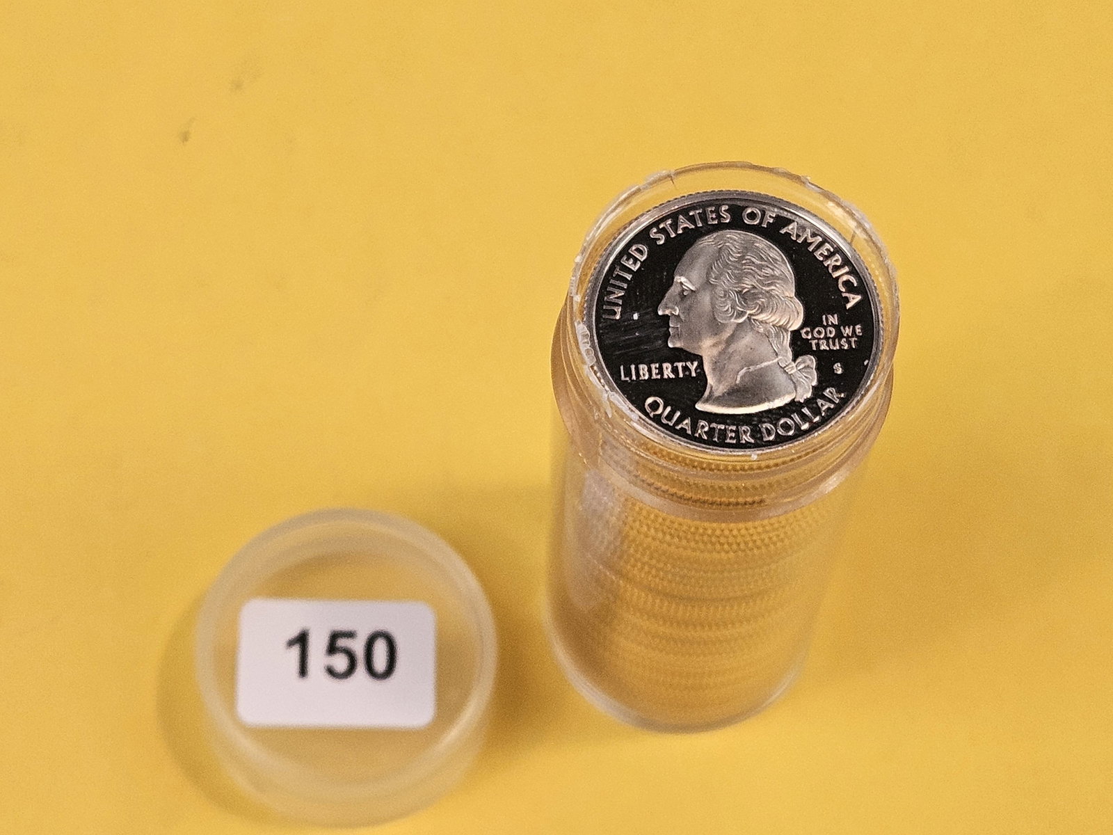FULL ROLL of Proof Washington Quarters - 2