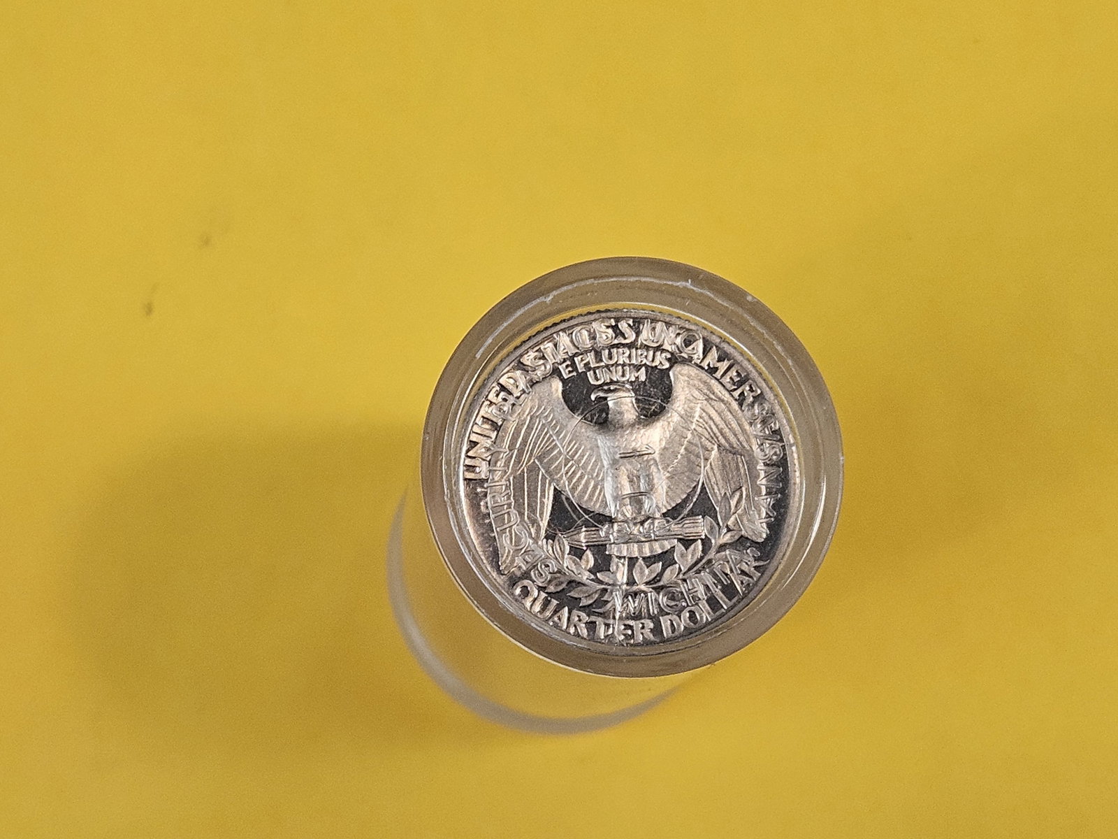 FULL ROLL of Proof Washington Quarters - 3