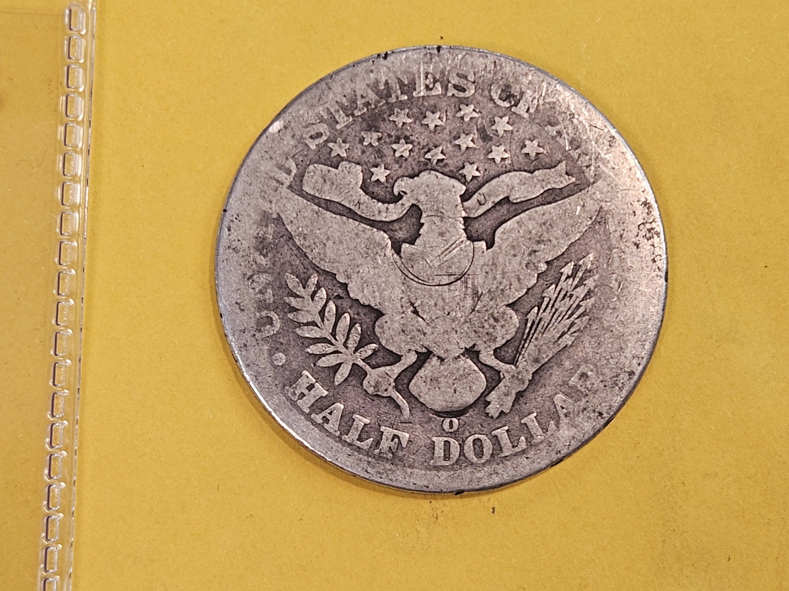Semi-key 1895-O Barber silver Half Dollar - 3