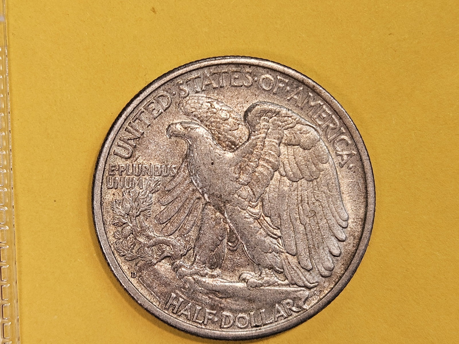 * KEY DATE * 1938-D Walking Liberty Half Dollar - 5