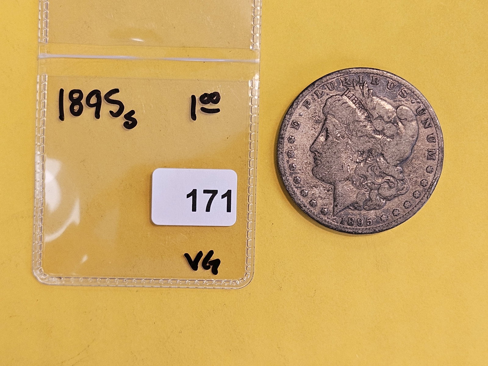 ** KEY DATE ** 1895-S Morgan Dollar in Very Good - 2