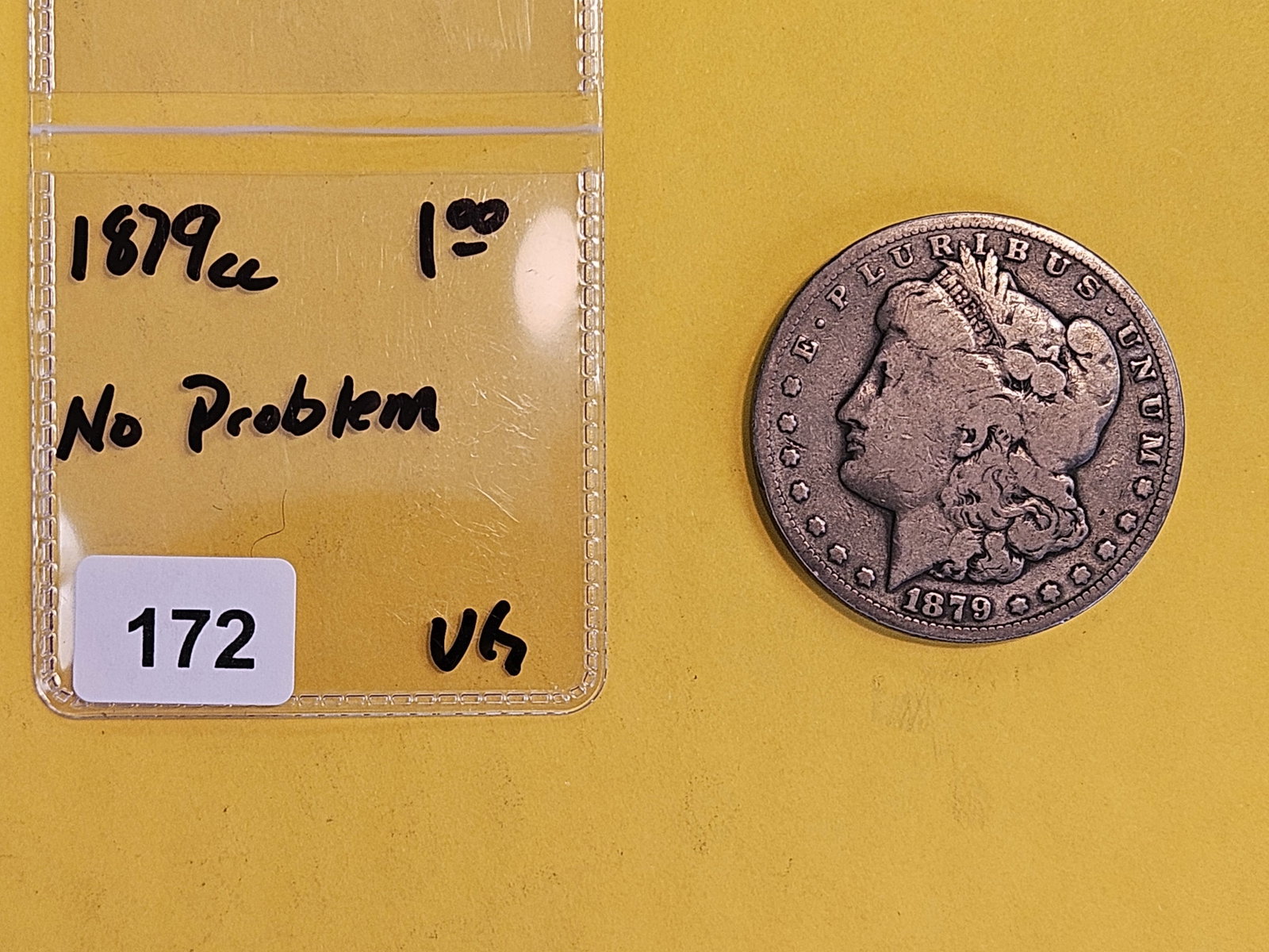 ** KEY DATE ** 1879-CC Morgan Dollar in Very Good - 2