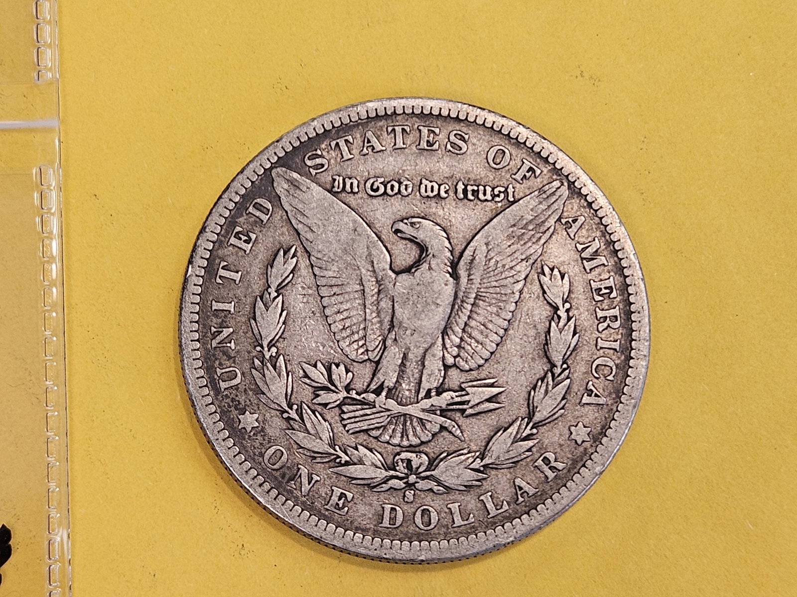 Better Date 1892-S Morgan silver Dollar - 3