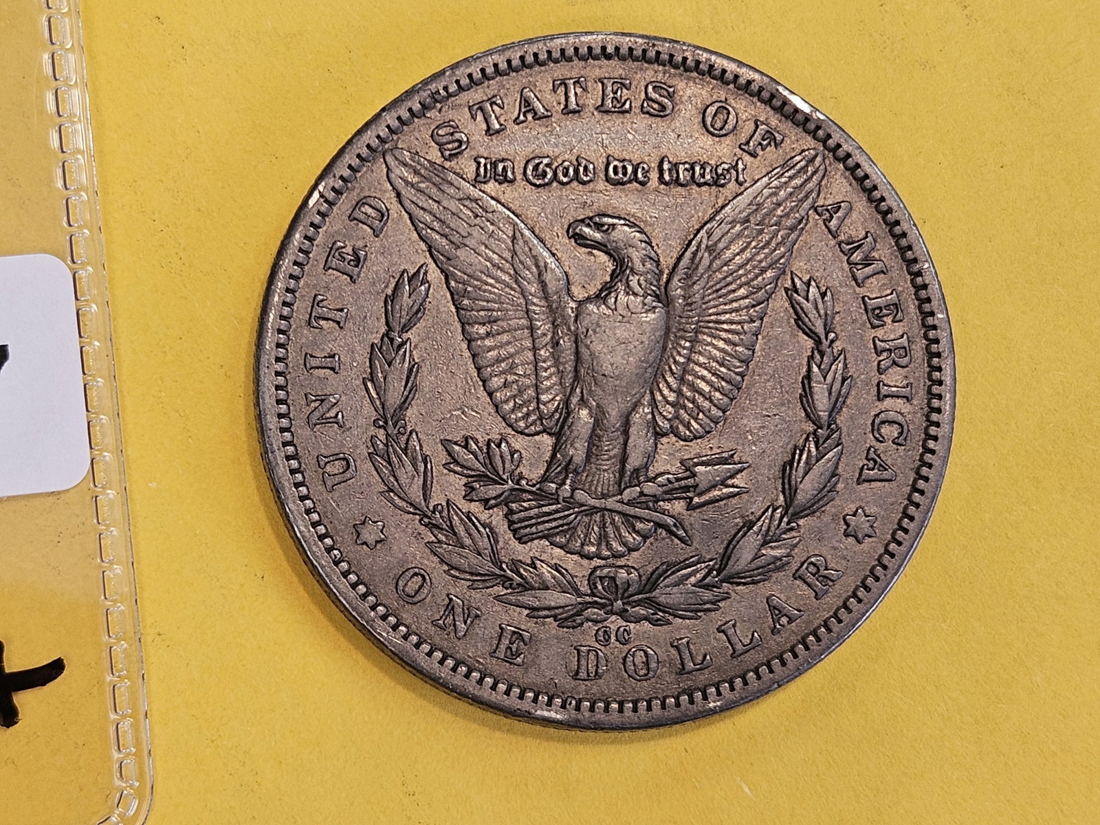 ** KEY DATE ** 1892-CC Morgan Dollar in Extra Fine plus - 3