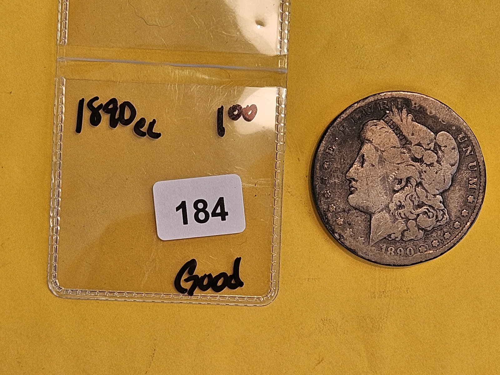** KEY DATE ** 1890-CC Morgan Dollar in Good - 2