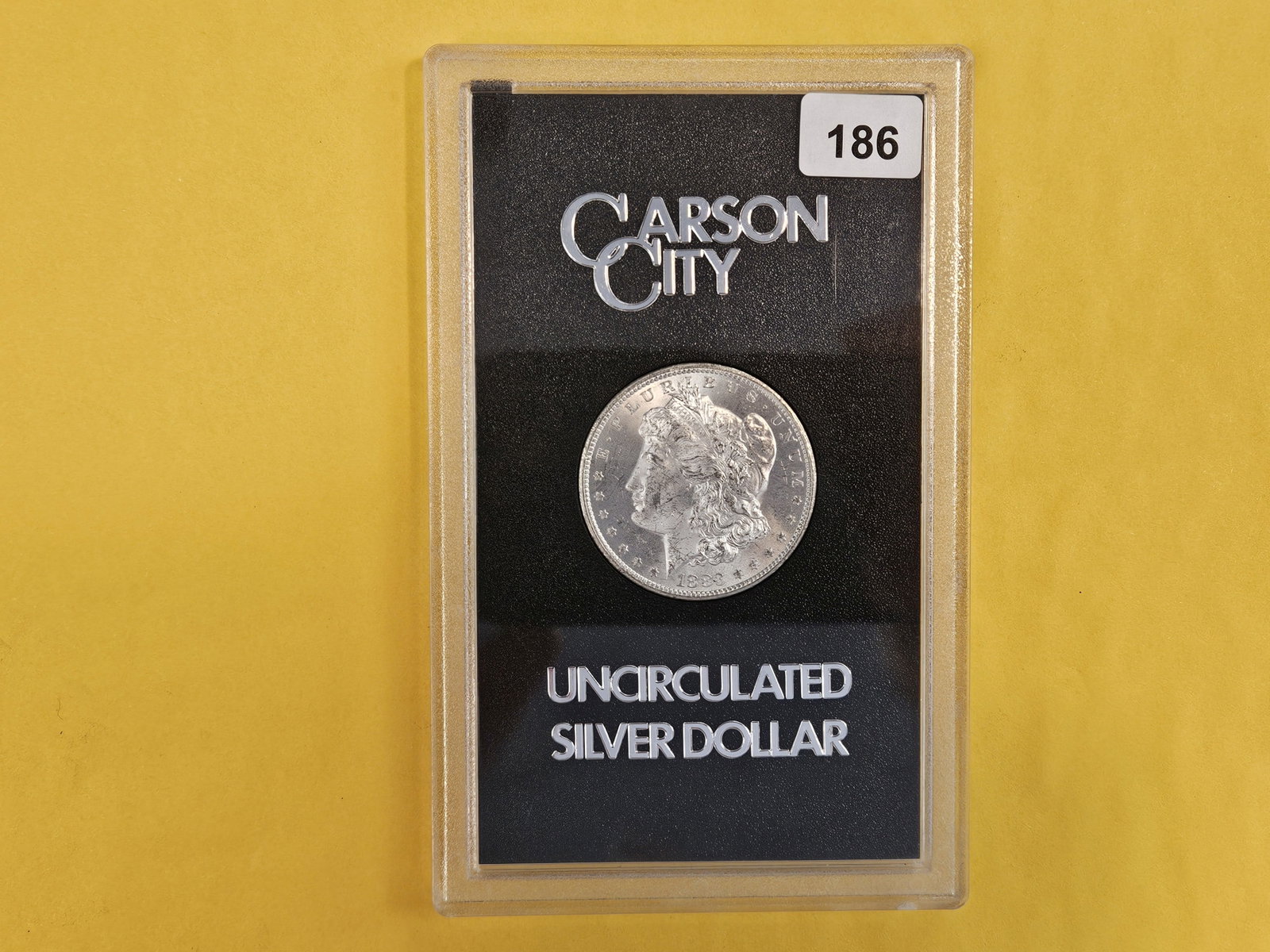 ** KEY DATE ** GSA 1883-CC Morgan Dollar in Very Choice Brilliant Uncirculated - 2
