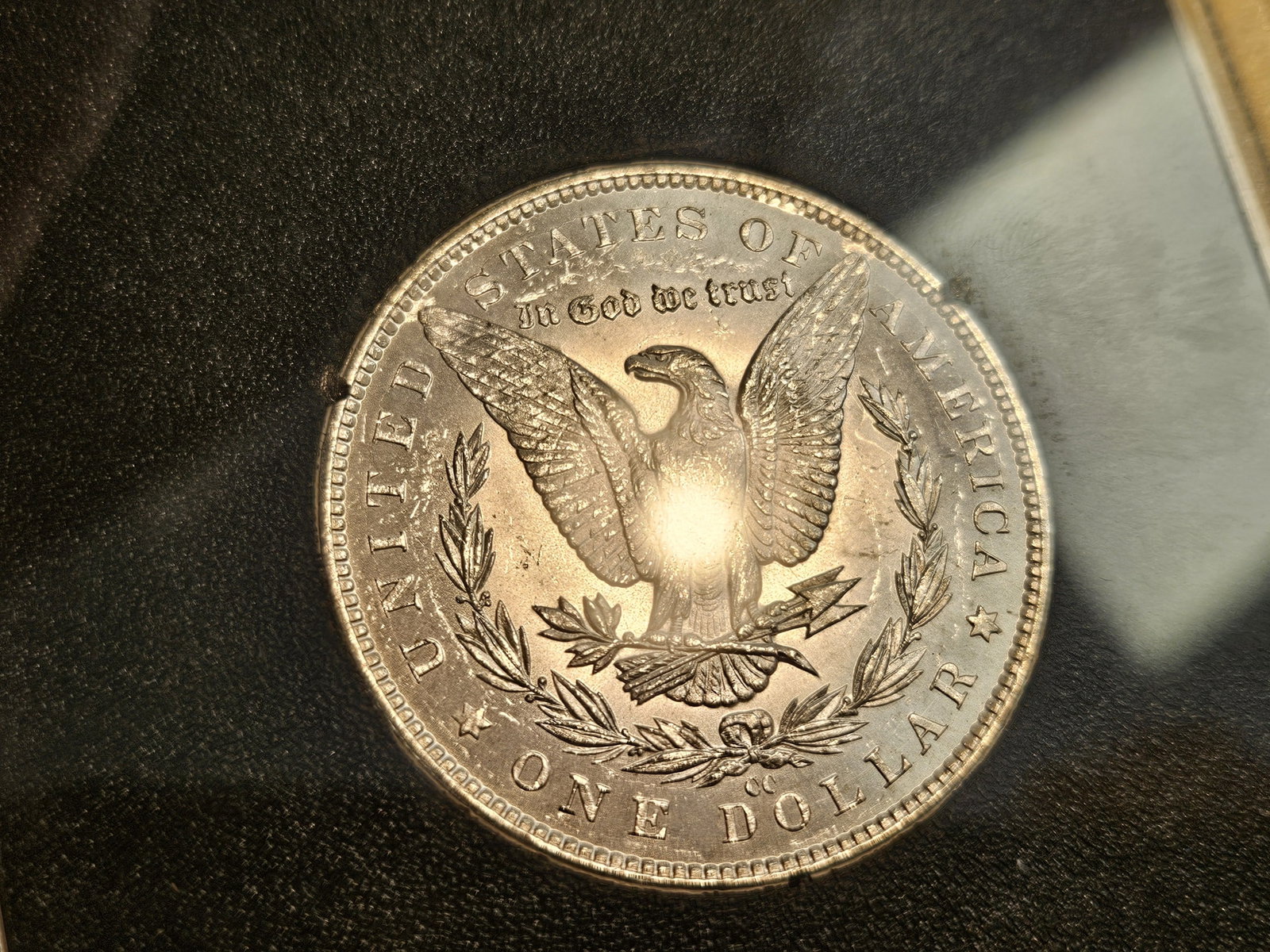 ** KEY DATE ** GSA 1883-CC Morgan Dollar in Very Choice Brilliant Uncirculated - 7