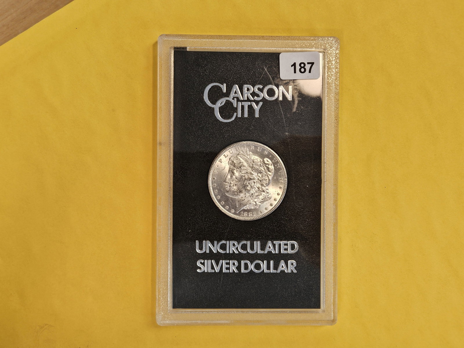 ** KEY DATE ** GSA 1883-CC Morgan Dollar in Choice Brilliant Uncirculated - 2