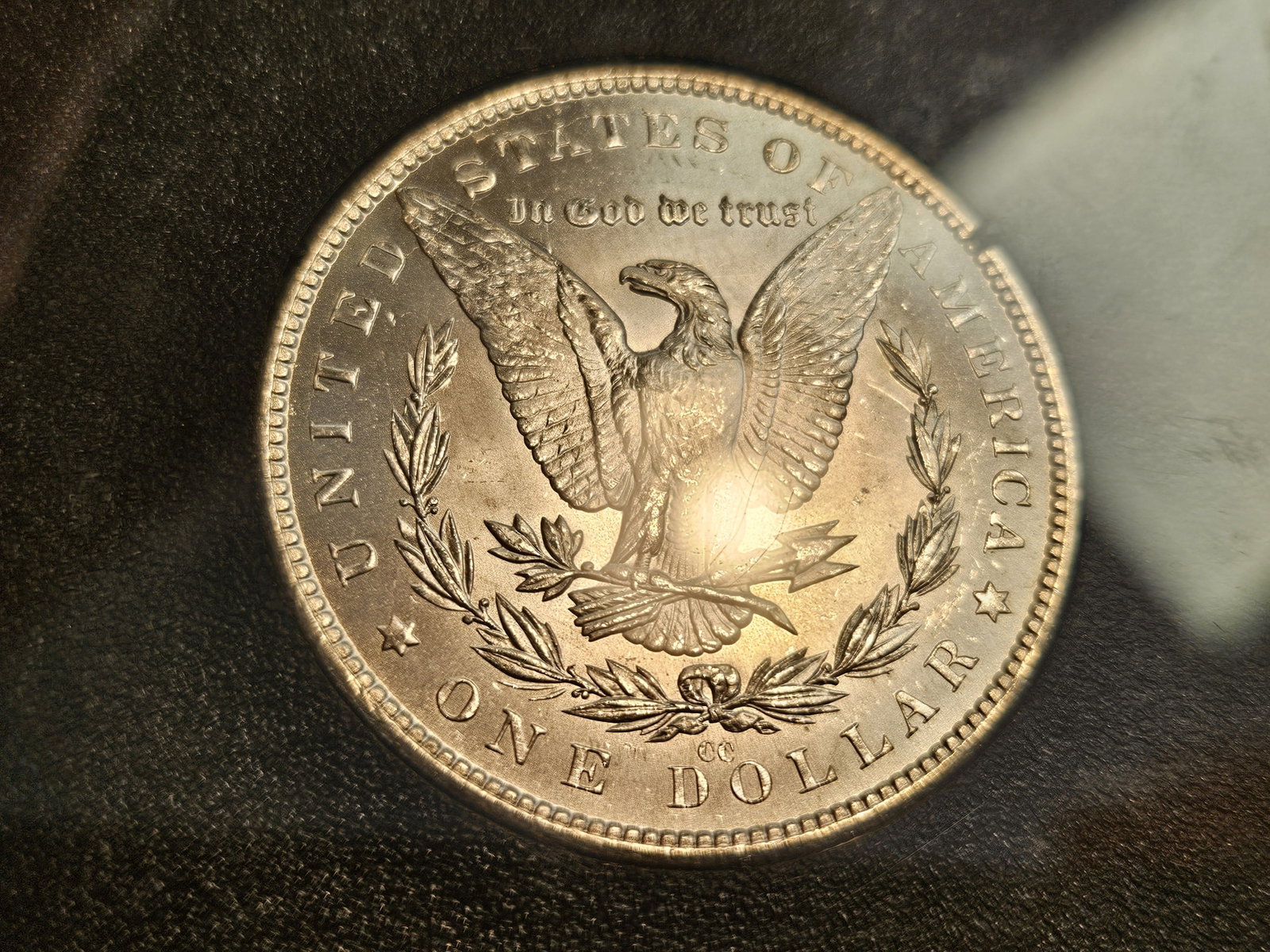 ** KEY DATE ** GSA 1883-CC Morgan Dollar in Choice Brilliant Uncirculated - 7
