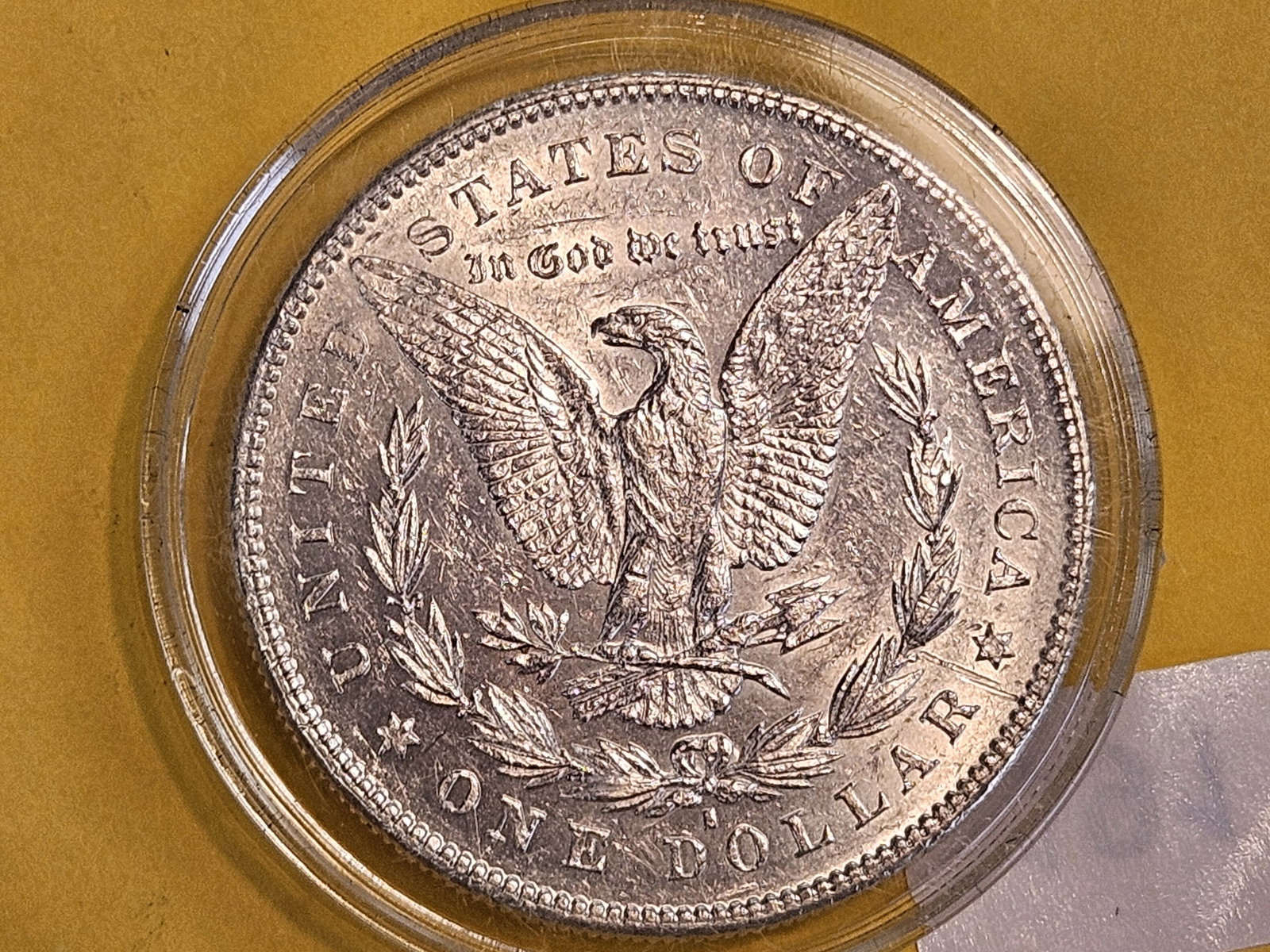 Brilliant Uncirculated 1878-S Morgan silver Dollar - 3