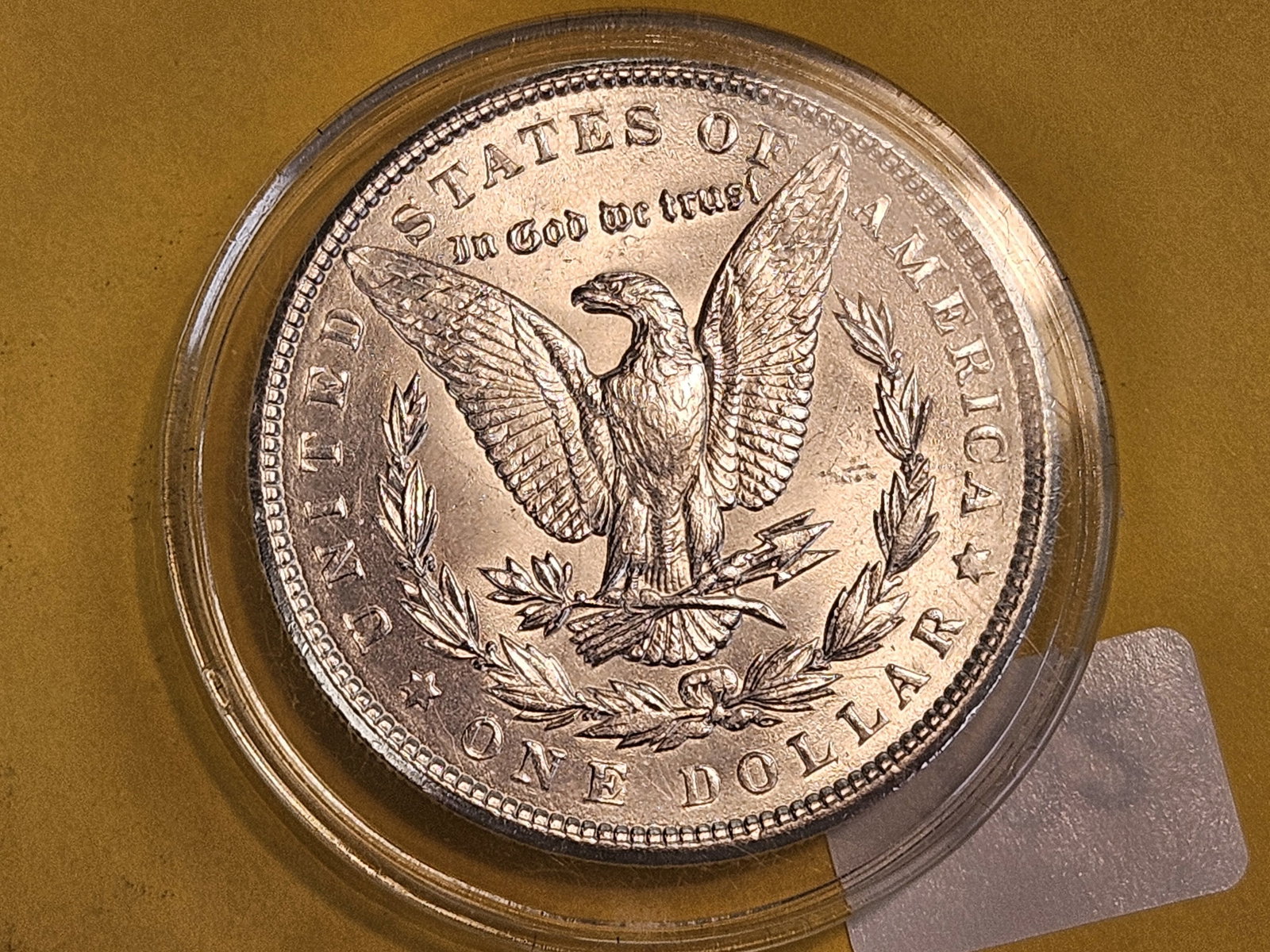 Brilliant Uncirculated 1900 Morgan silver Dollar - 3