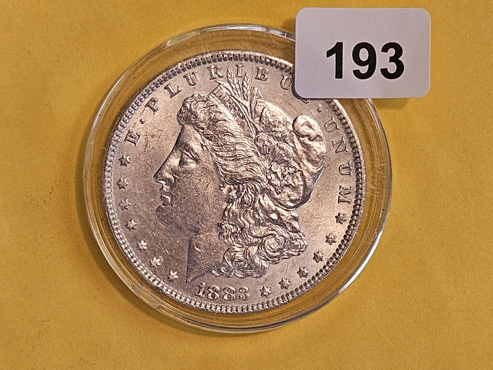 Brilliant Uncirculated 1883 Morgan silver Dollar - 2