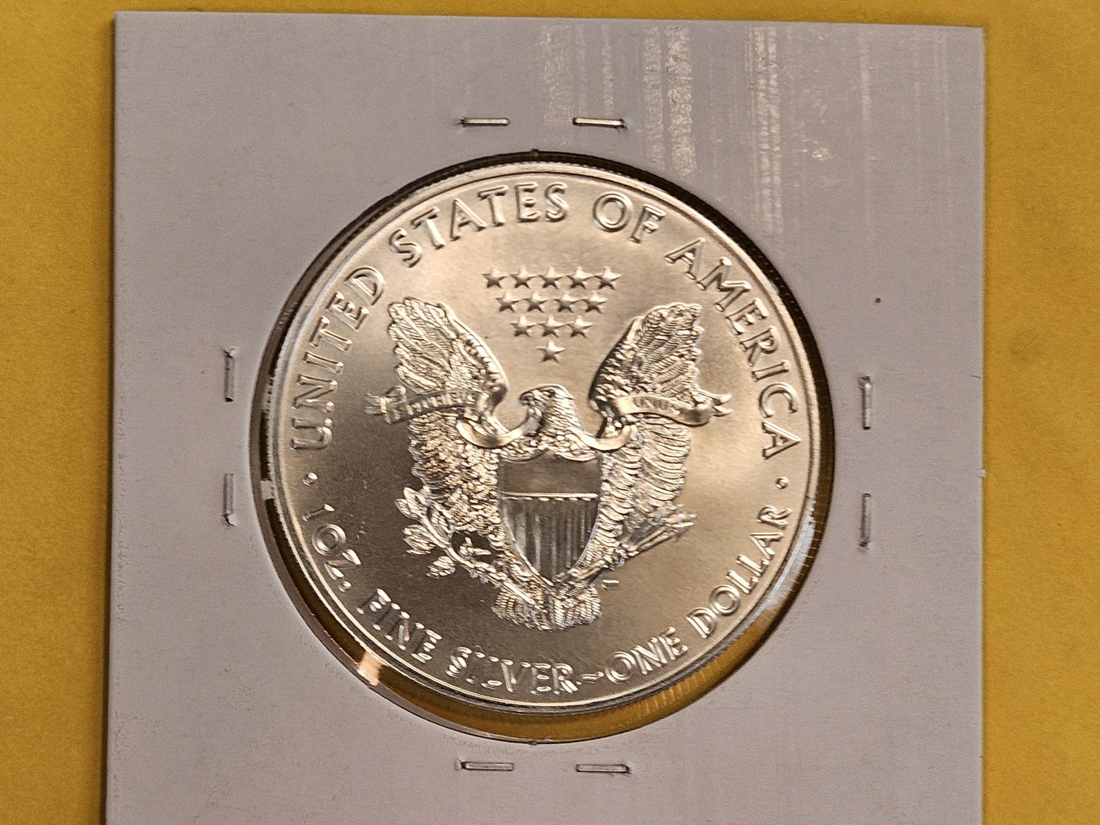 GEM Brilliant Uncirculated 2016 American Silver Eagle - 2