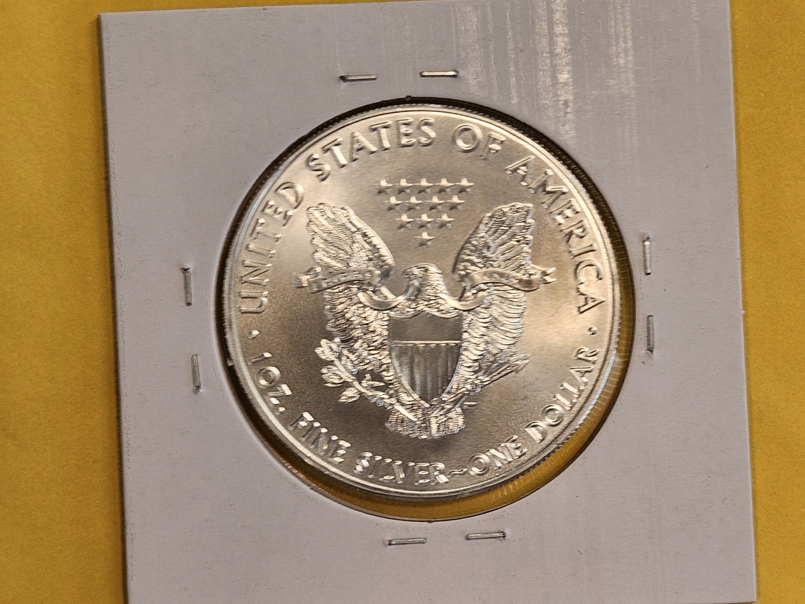 GEM Brilliant Uncirculated 2016 American Silver Eagle - 2