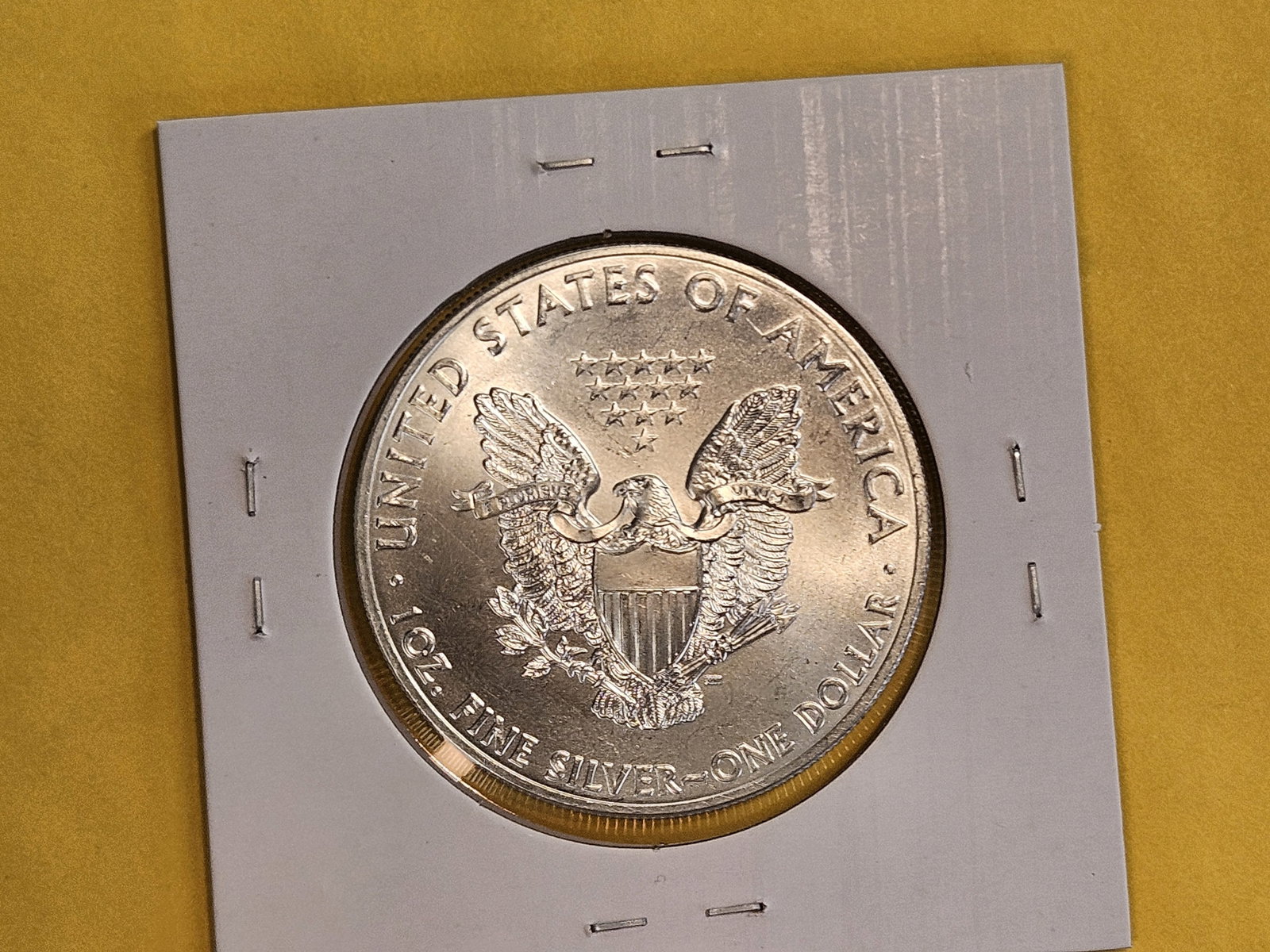 GEM Brilliant Uncirculated 2015 American Silver Eagle - 2