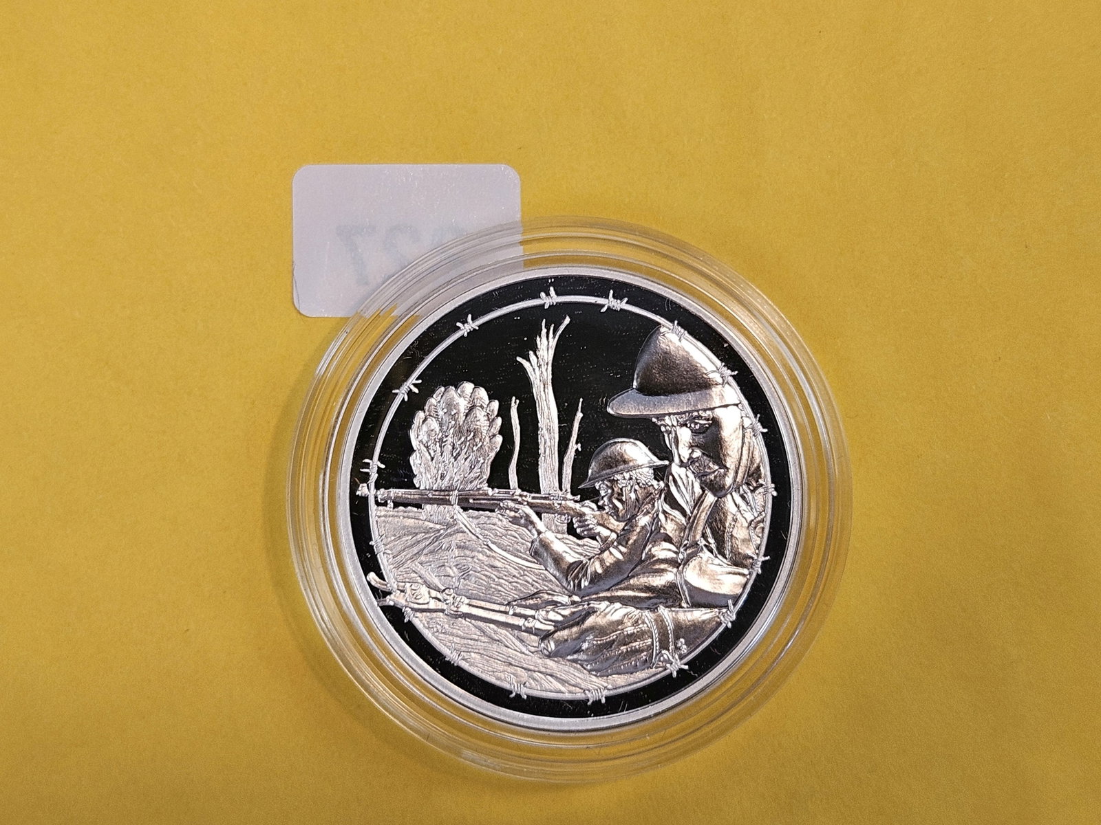 GEM 2018 US Army WWI Centennial US Silver Mint Medal - 2