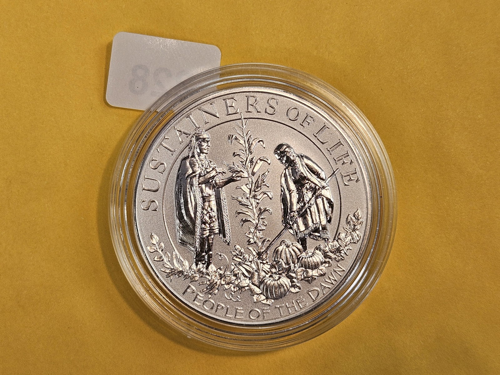 GEM 2020 Mayflower Compact US Silver Mint Medal - 2