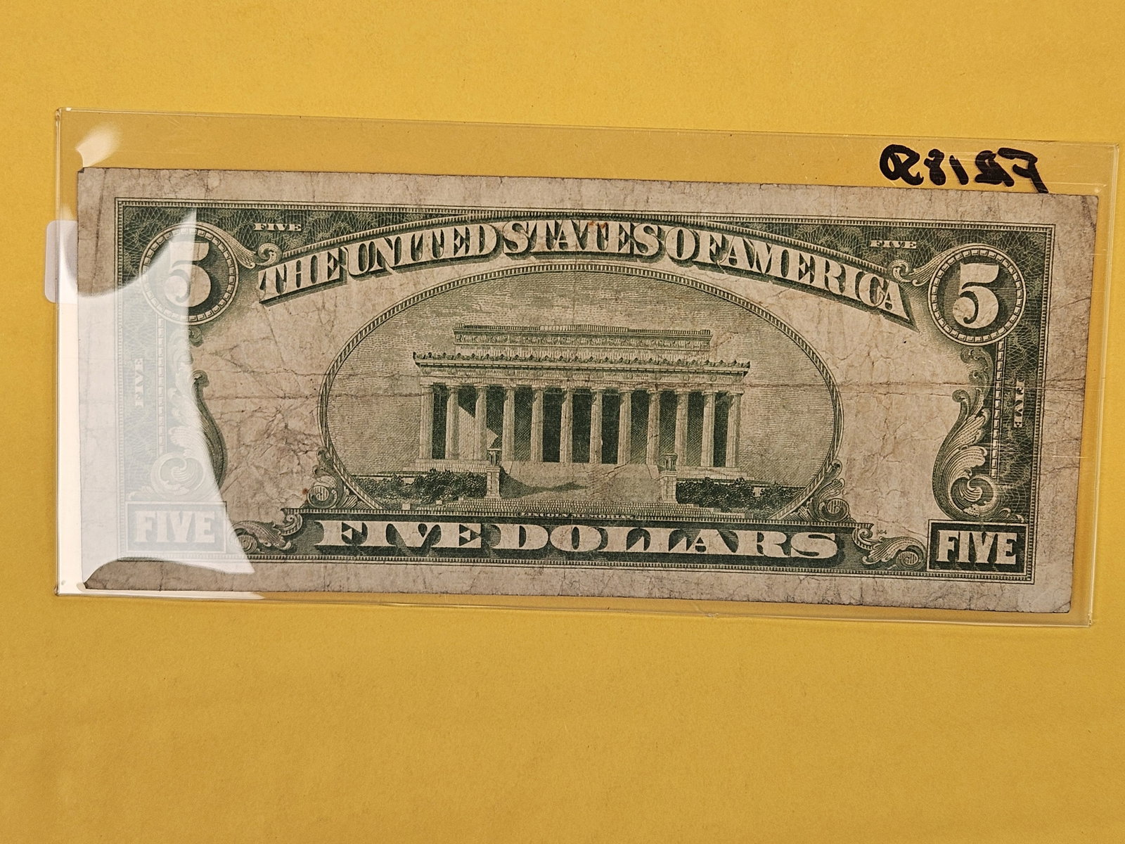 Series of 1929 Five Dollar National Currency - 2