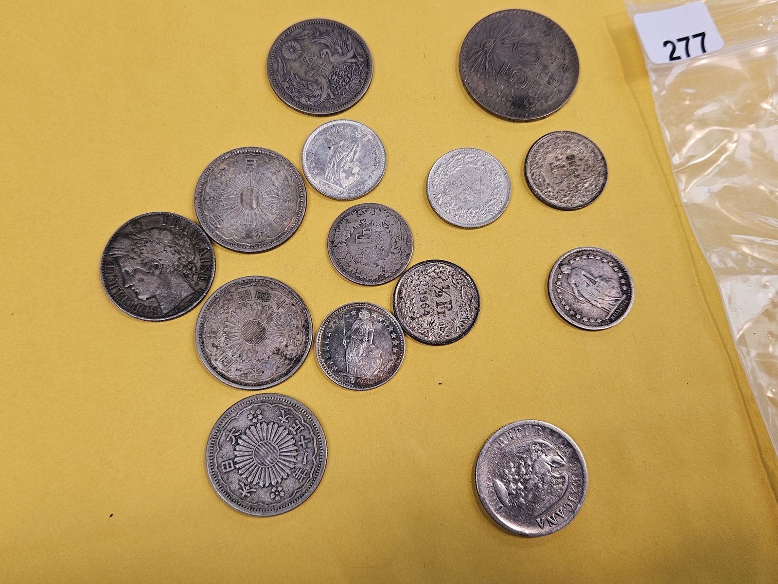 Lil group of silver World coins - 2