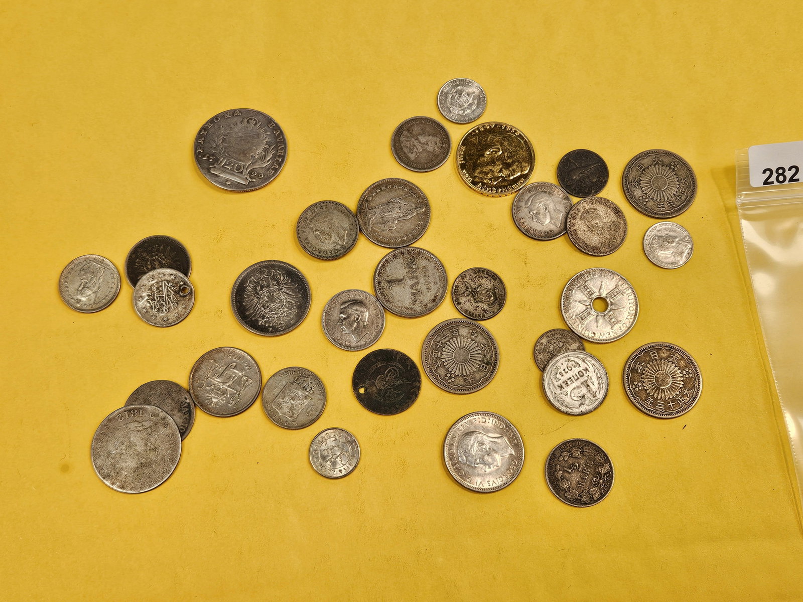 Fun mix of silver, World coins - 2