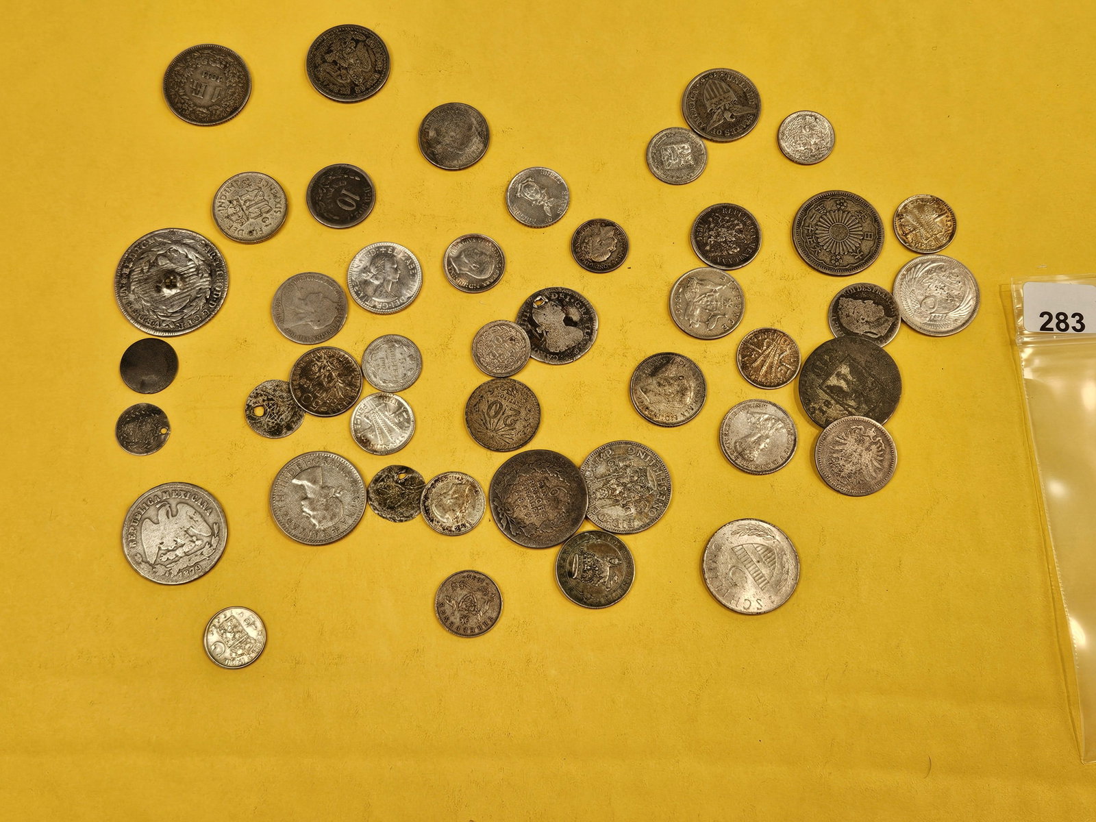 Fun mix of silver, World coins - 2
