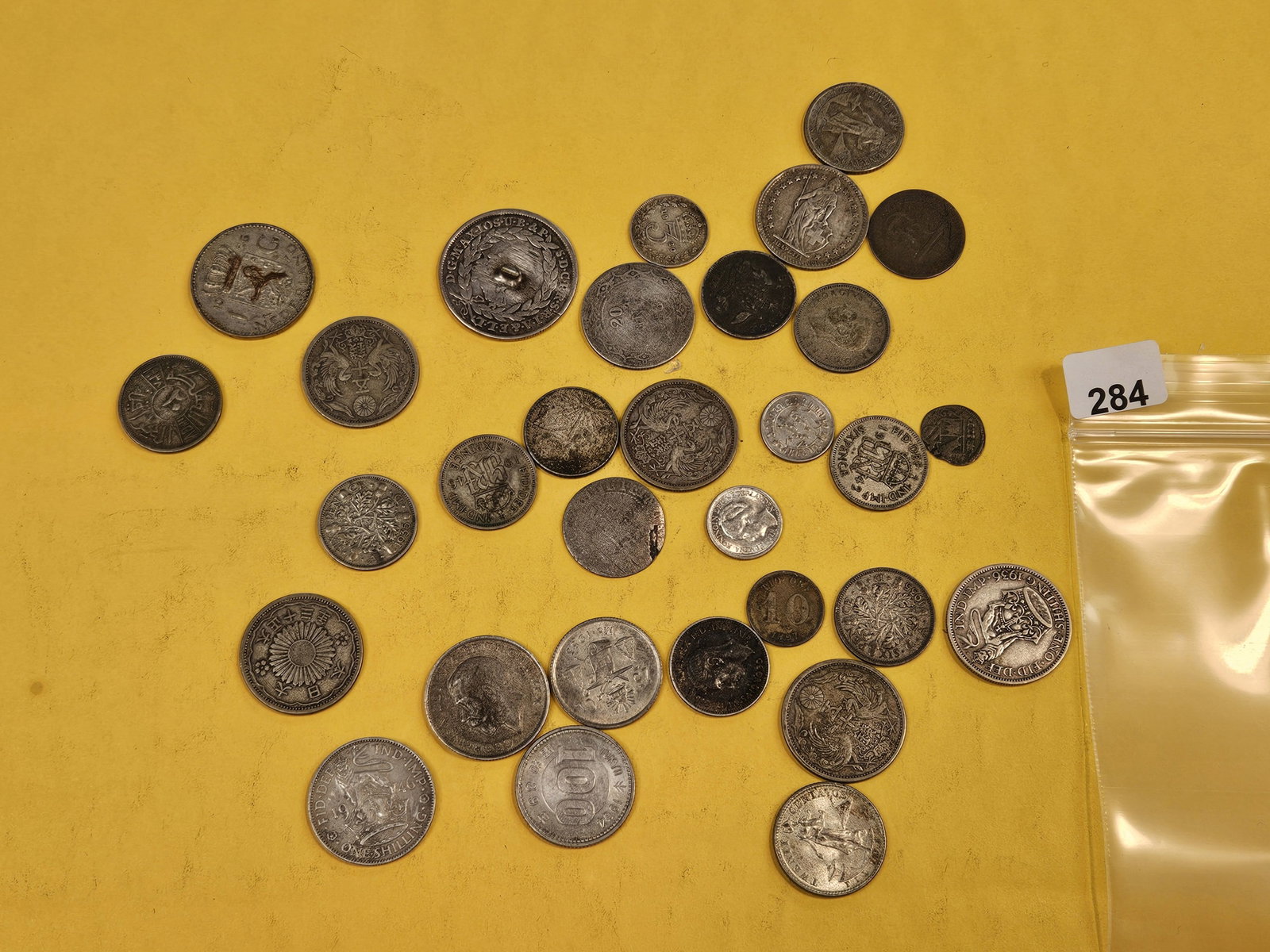 Fun mix of silver, World coins - 2