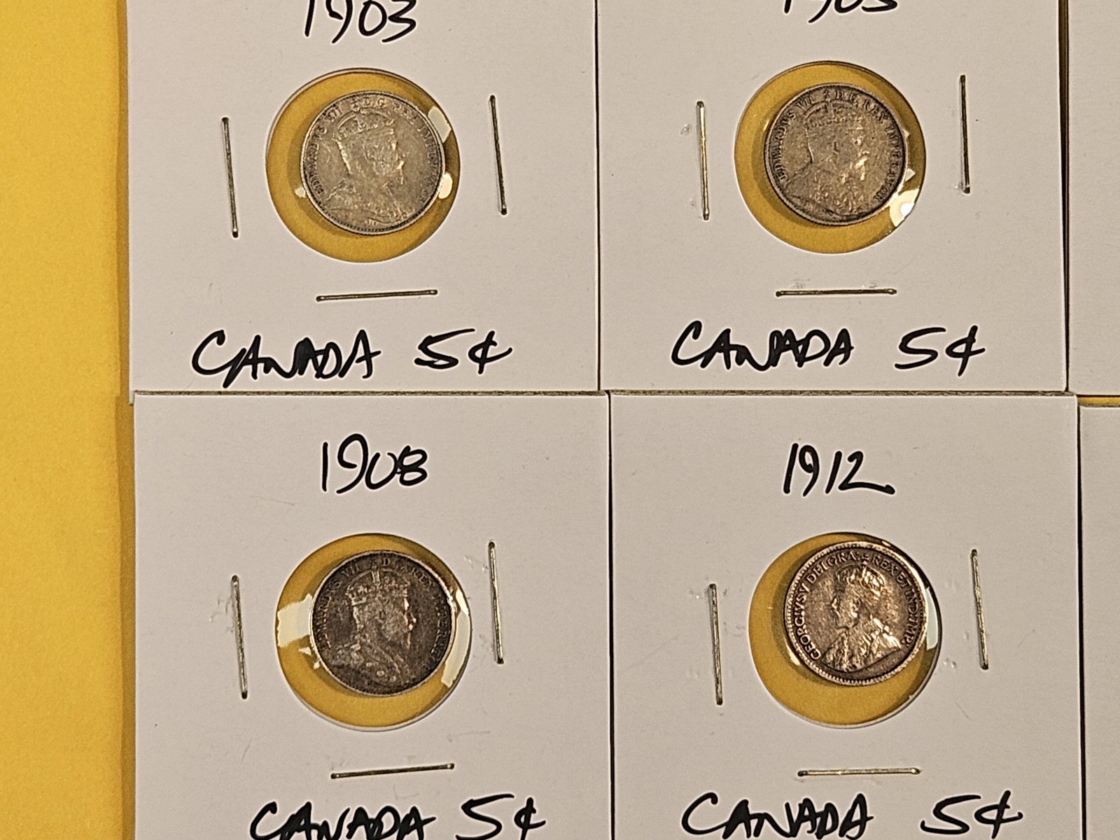 Eleven mixed Silver Canadian coins - 2