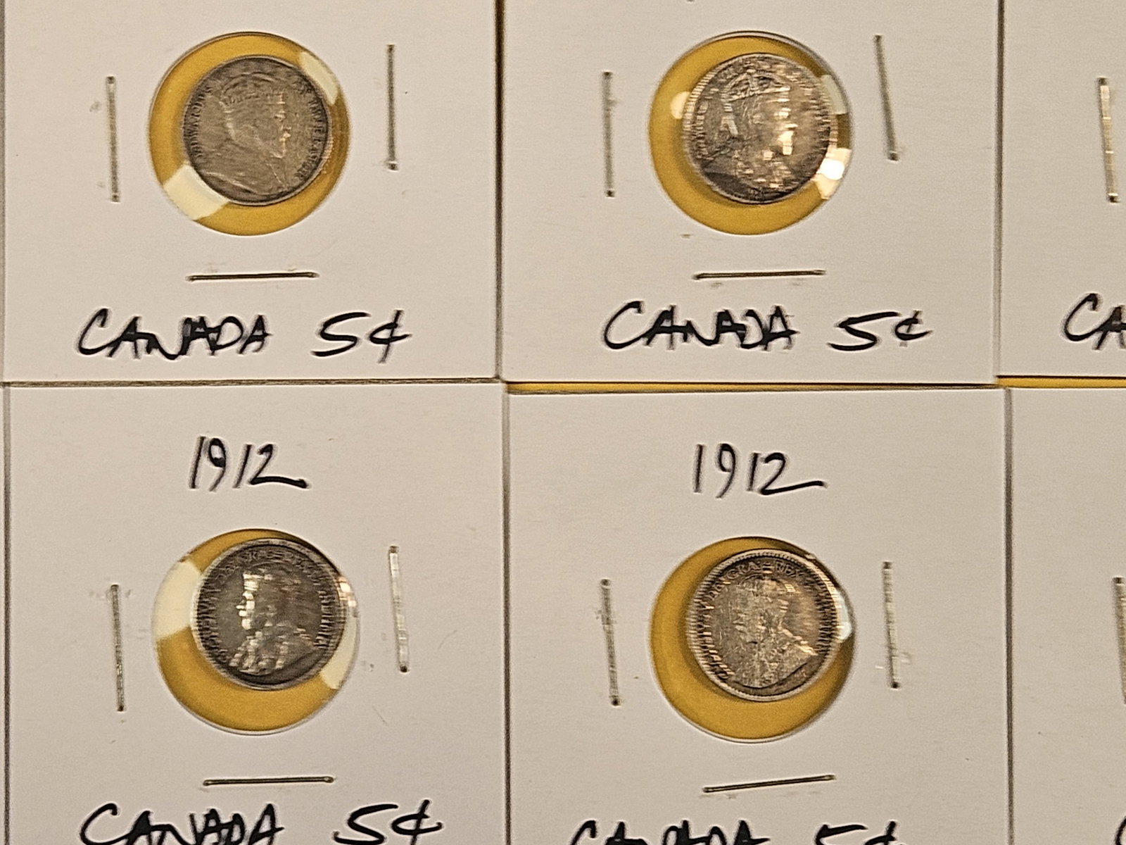 Eleven mixed Silver Canadian coins - 3